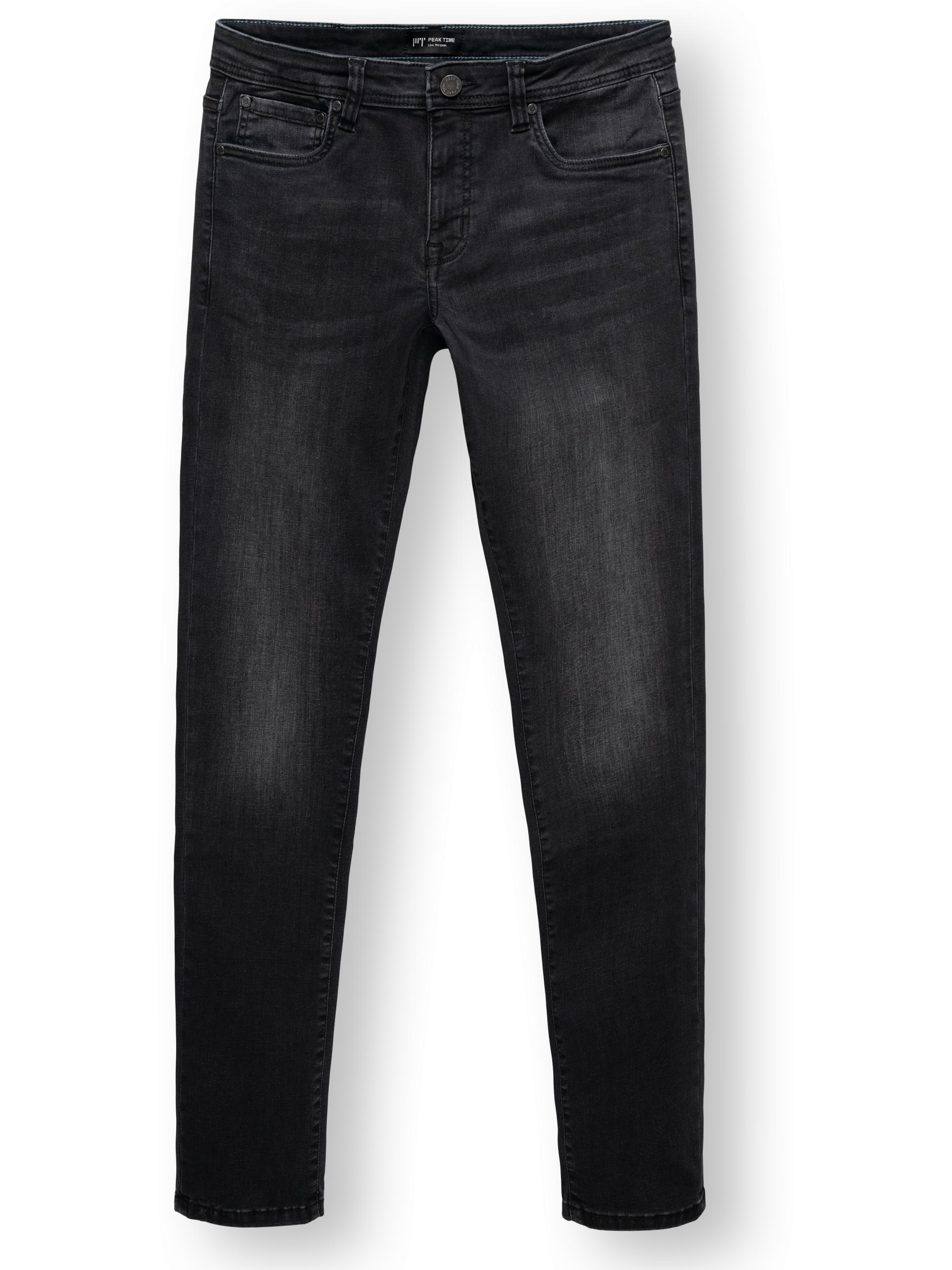 Lange Jeans "Mailand" Slim Fit Dark Grey
