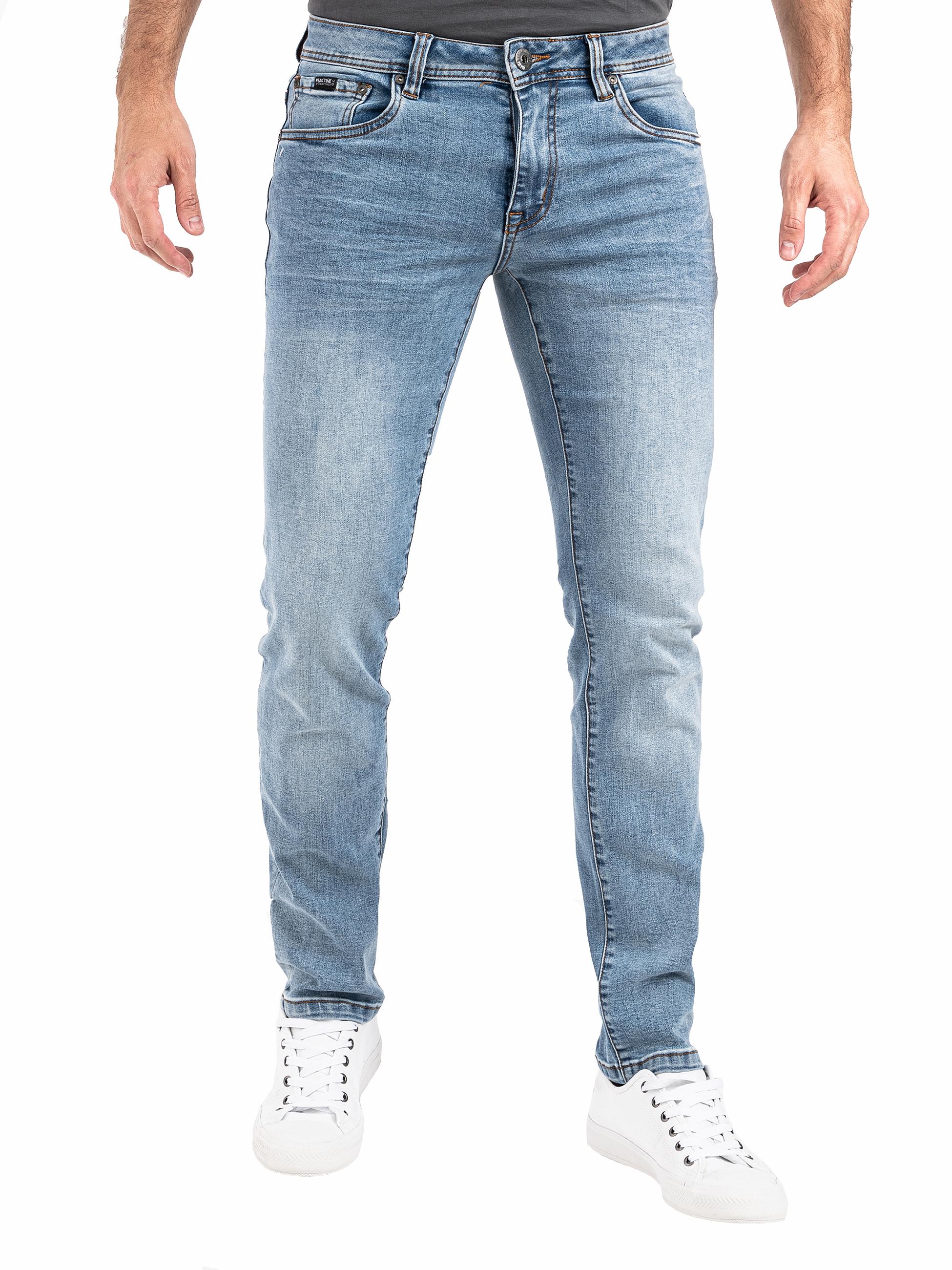 Slim Fit Jeans "Mailand" Light Blue