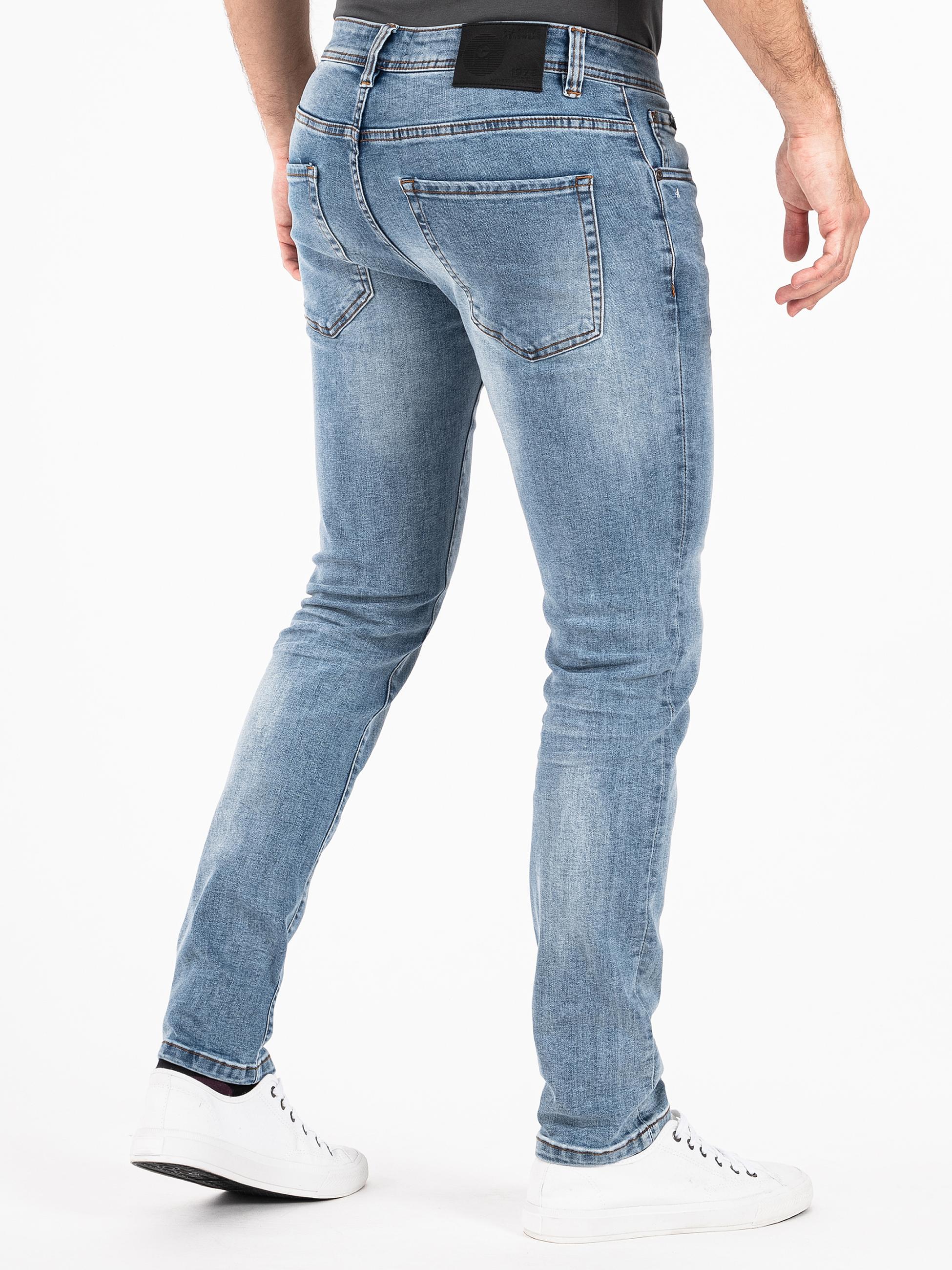 Slim Fit Jeans "Mailand" Light Blue