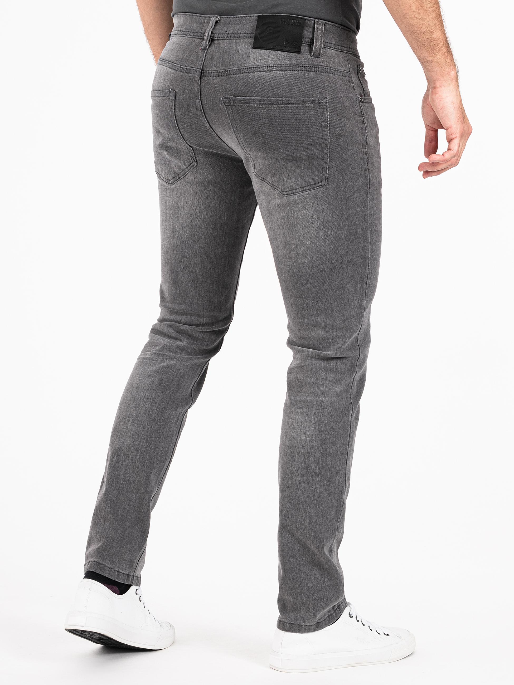 Slim Fit Jeans "Mailand" Light Grey