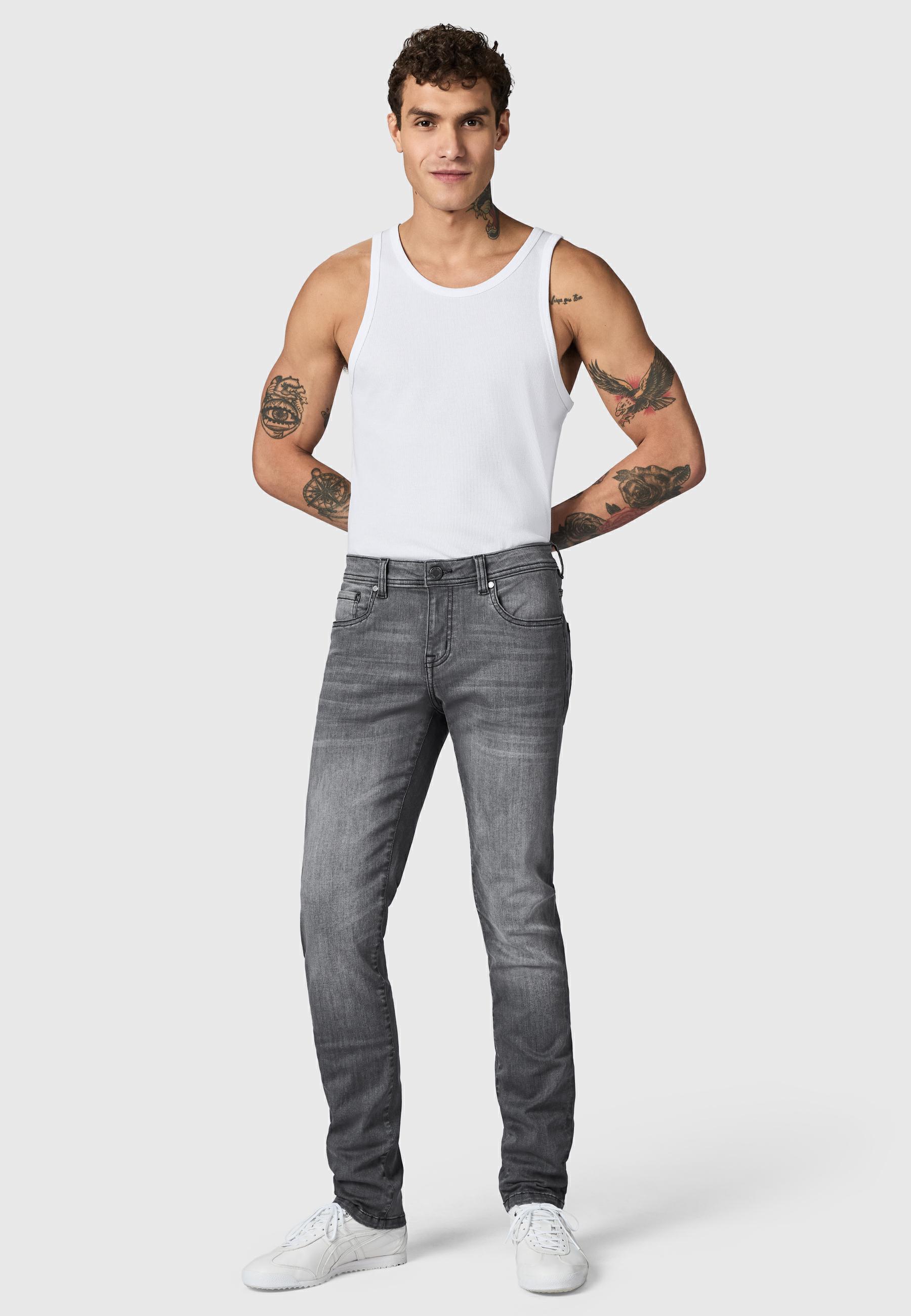 Lange Jeans "Mailand" Slim Fit Light Grey