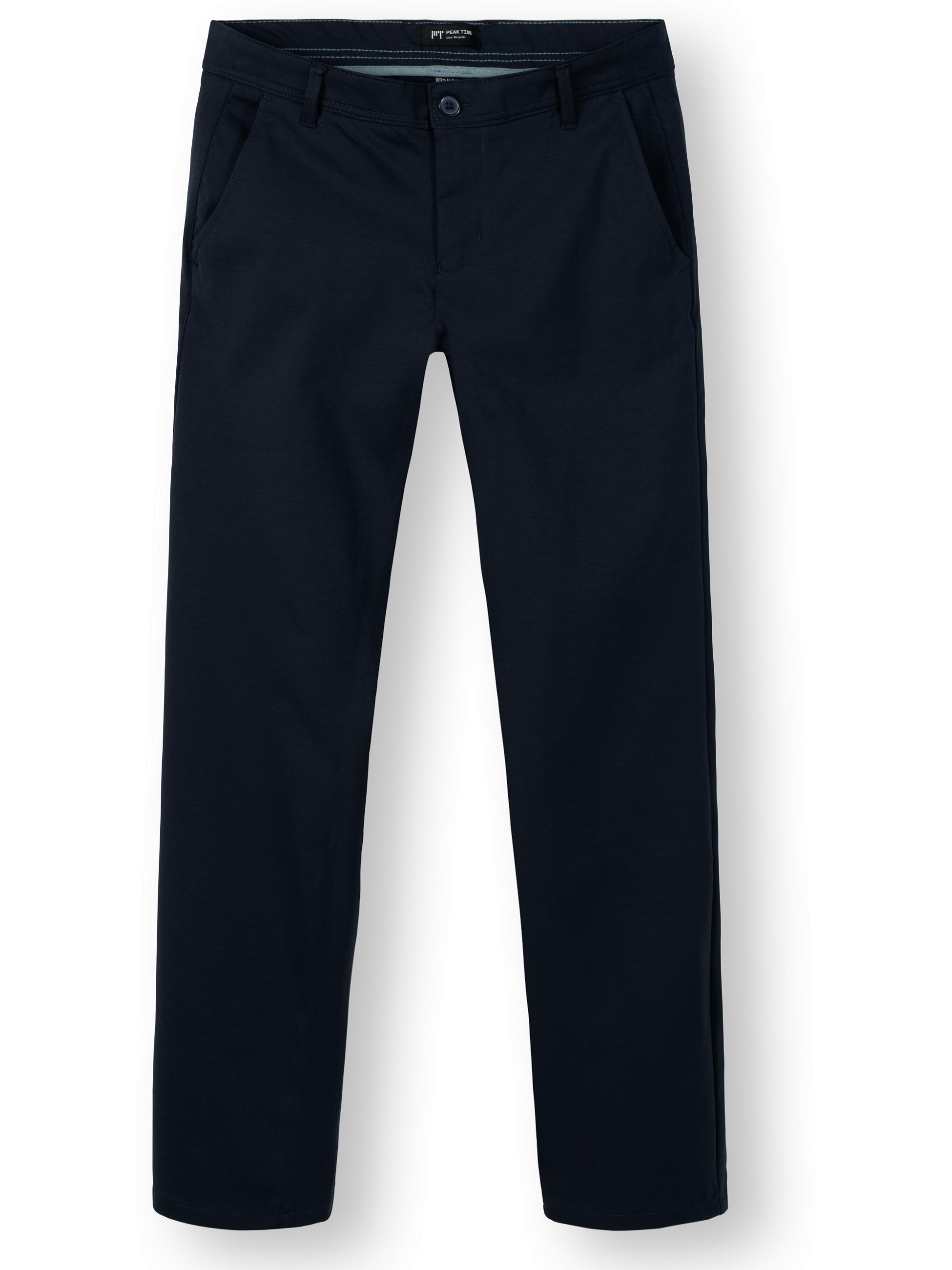 Lange Chino Stoffhose "Meteon" Magnetic Navy