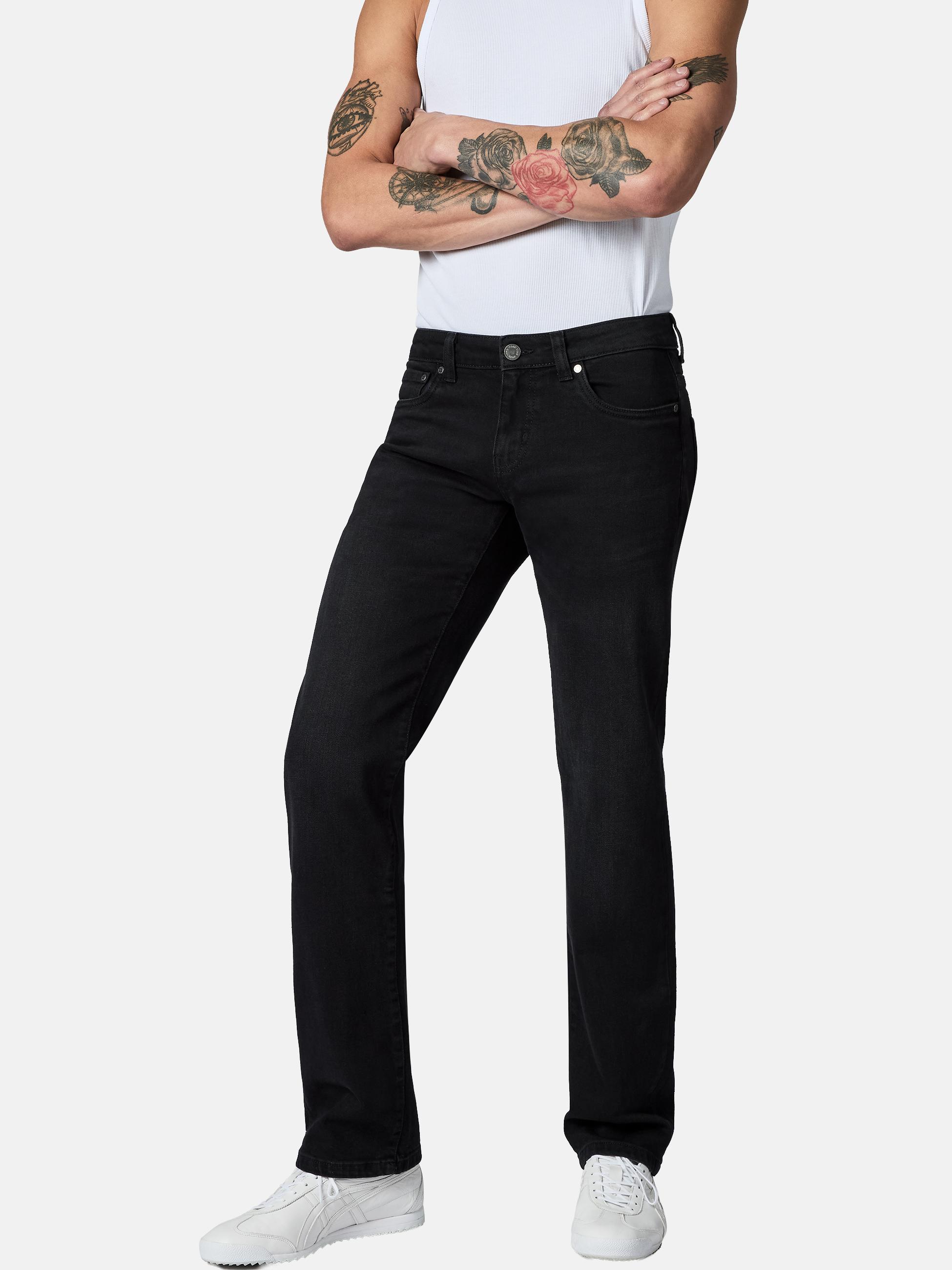 Lange Jeans "Orbis" Straight Fit Gamma Black