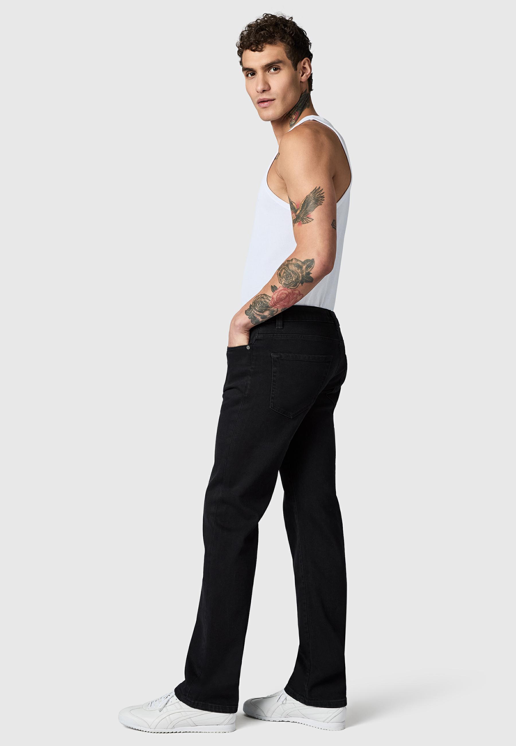 Lange Jeans "Orbis" Straight Fit Gamma Black