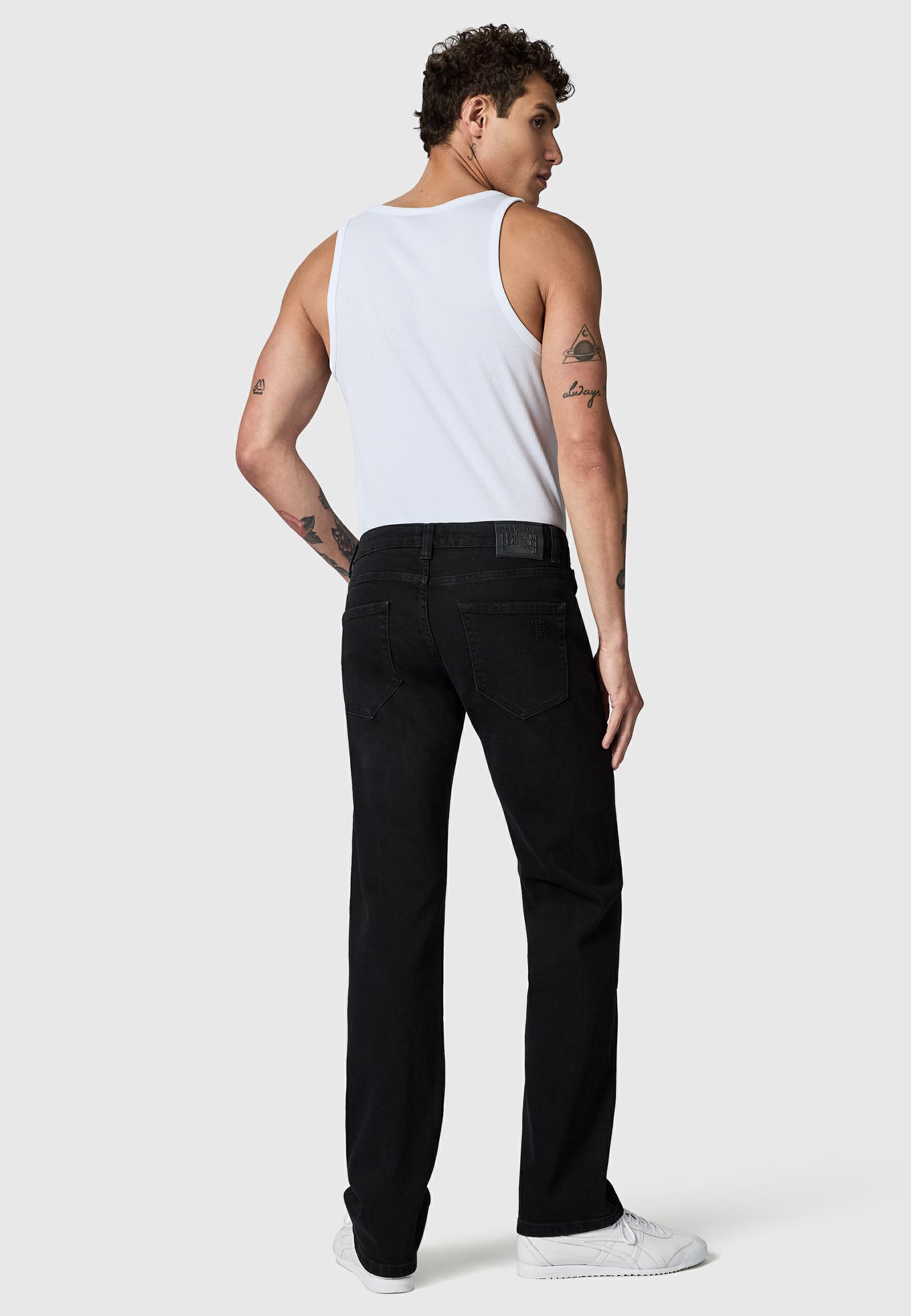 Lange Jeans "Orbis" Straight Fit Gamma Black