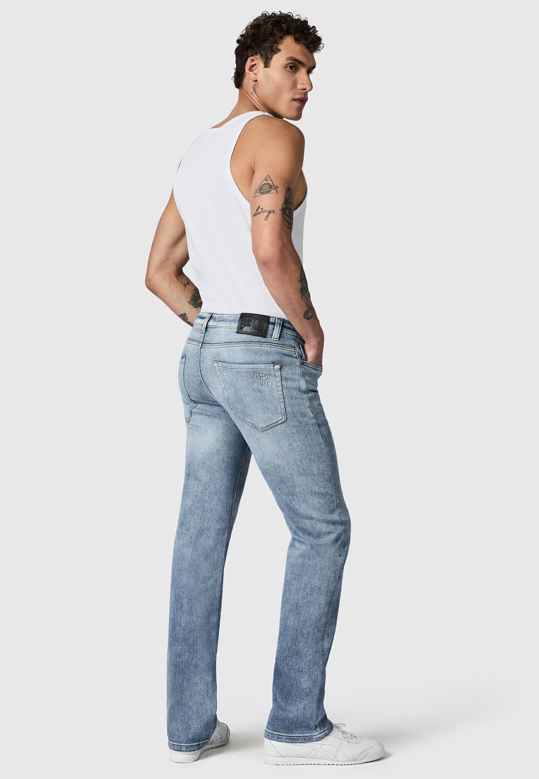 Lange Jeans "Orbis" Straight Fit Nebula Indigo