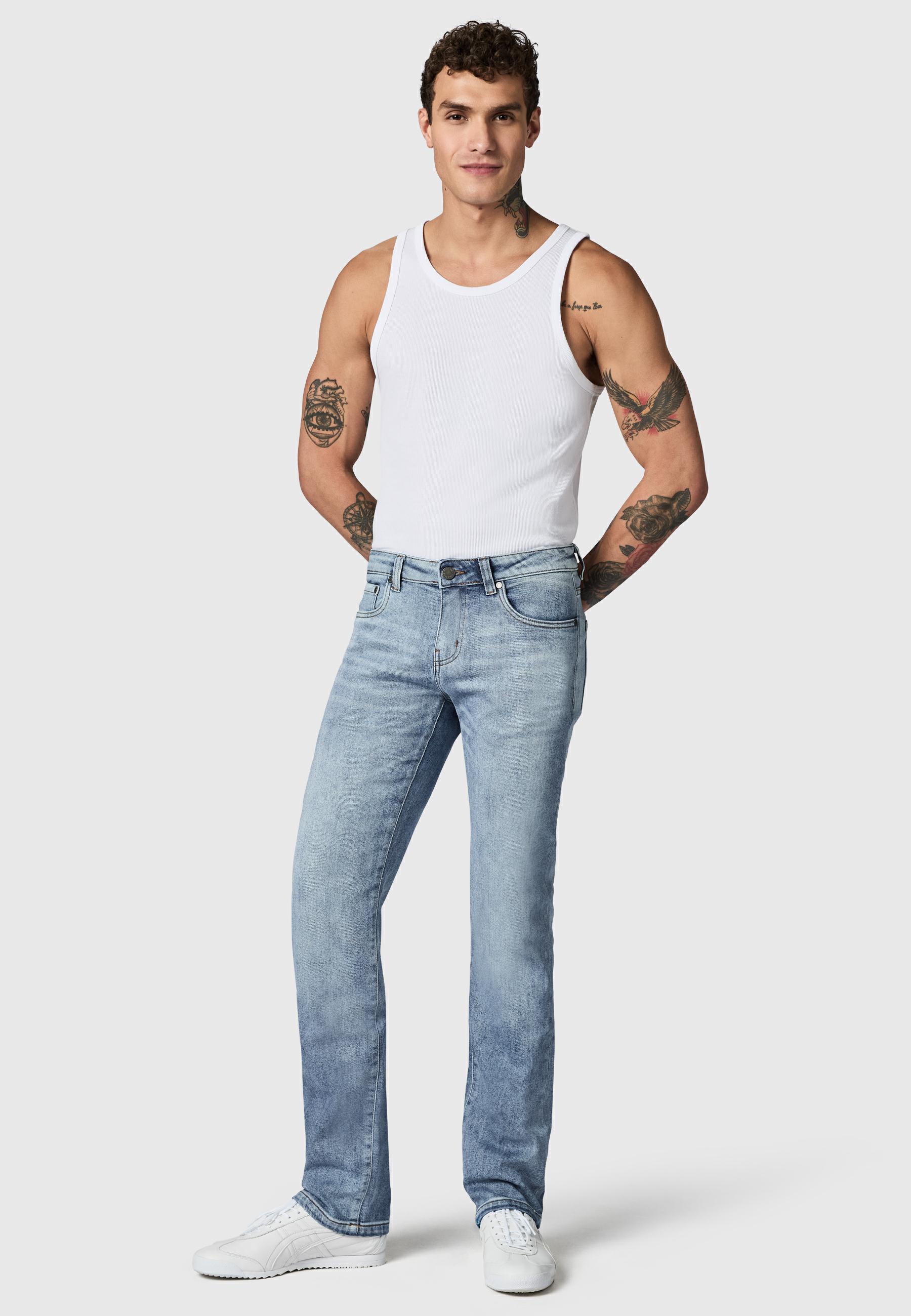 Lange Jeans "Orbis" Straight Fit Nebula Indigo