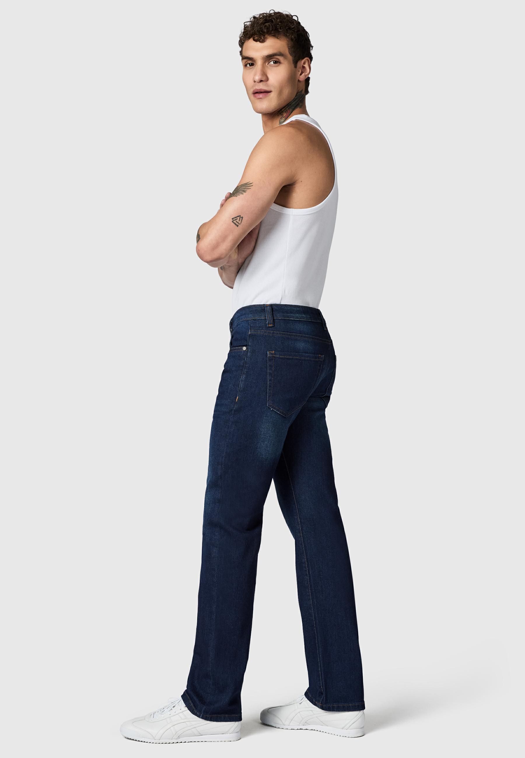Lange Jeans "Orbis" Straight Fit Plasma Indigo