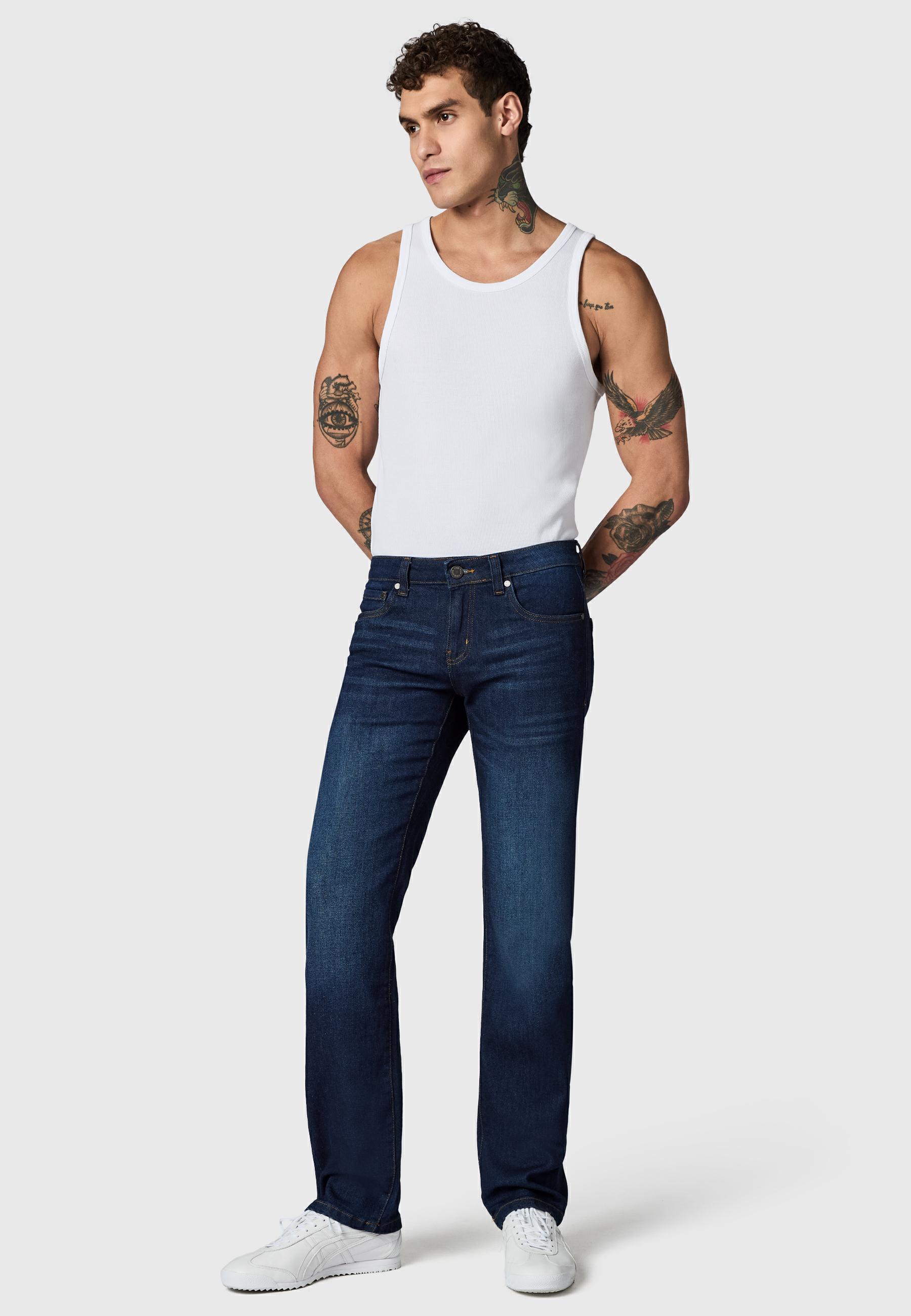 Lange Jeans "Orbis" Straight Fit Plasma Indigo
