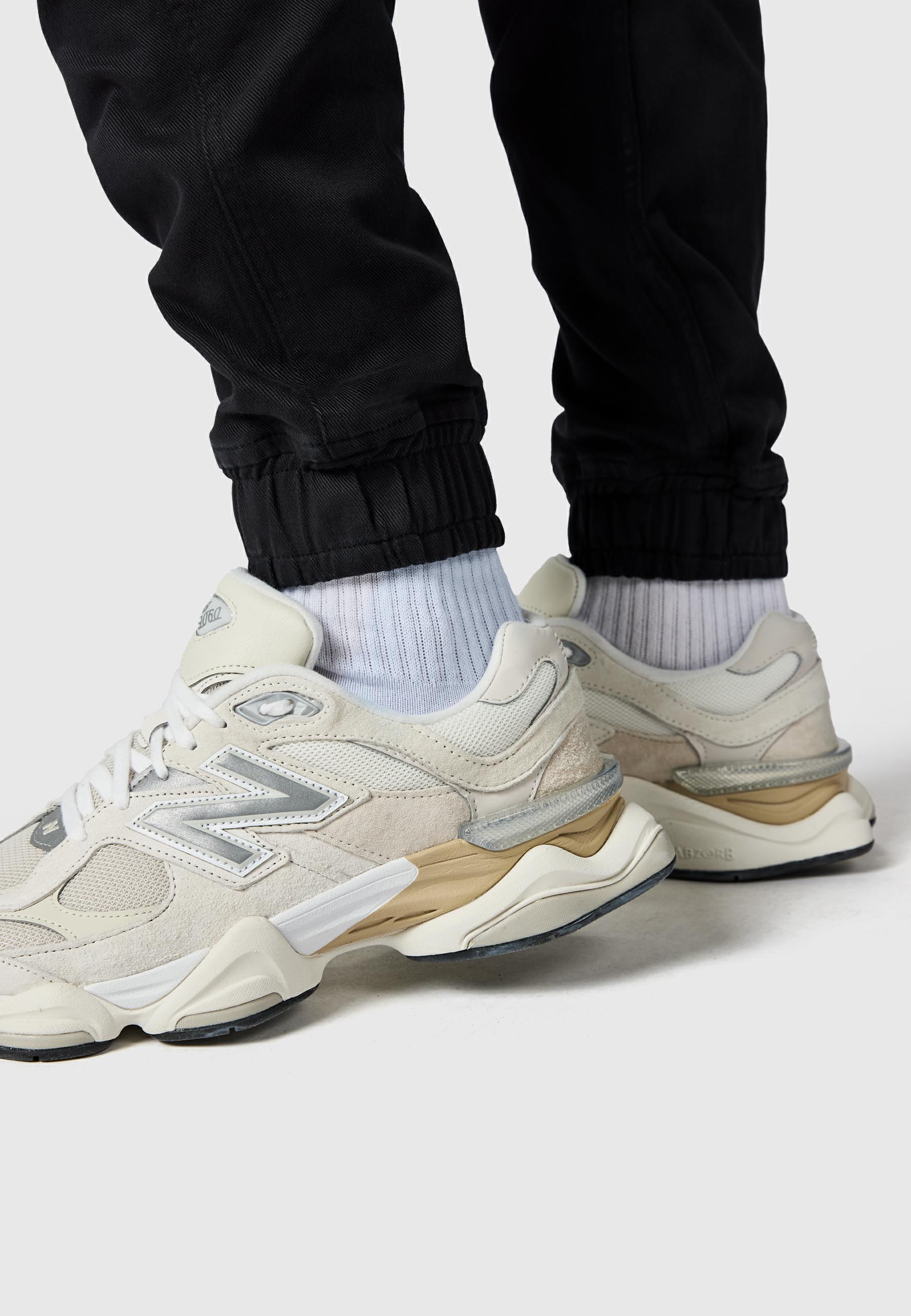 Lange Cargo-Hose "Siwas" Straight Fit Void Black