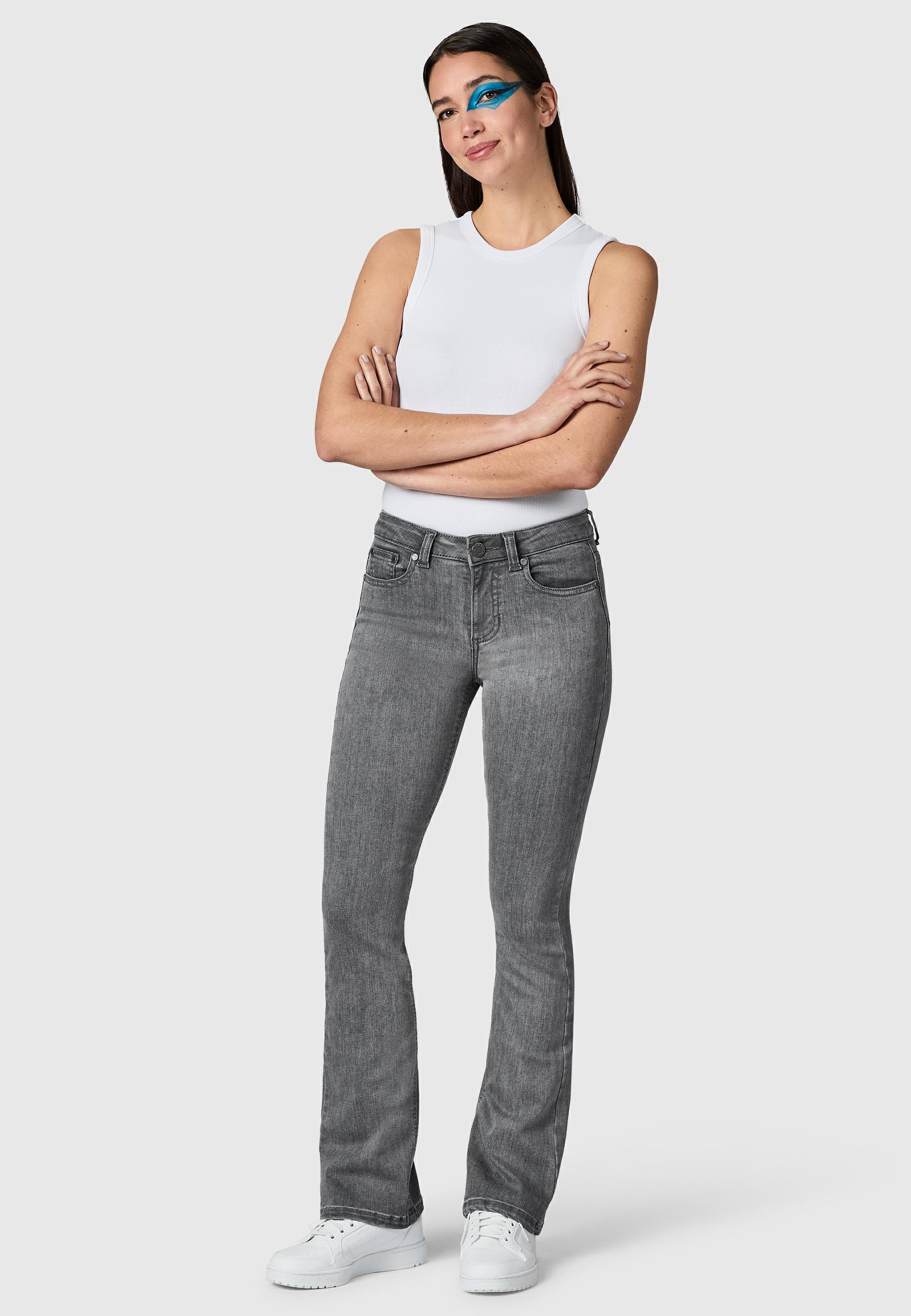 Lange Jeans "Zenita" Bootcut Fit Cosmic Grey