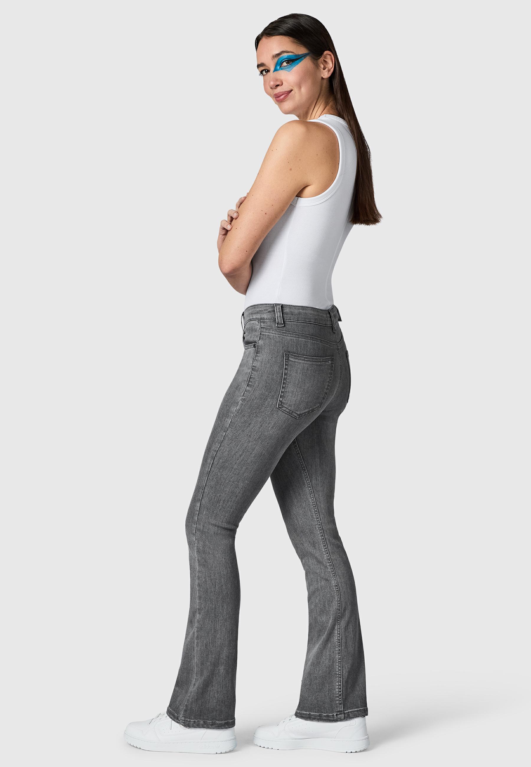 Lange Jeans "Zenita" Bootcut Fit Cosmic Grey