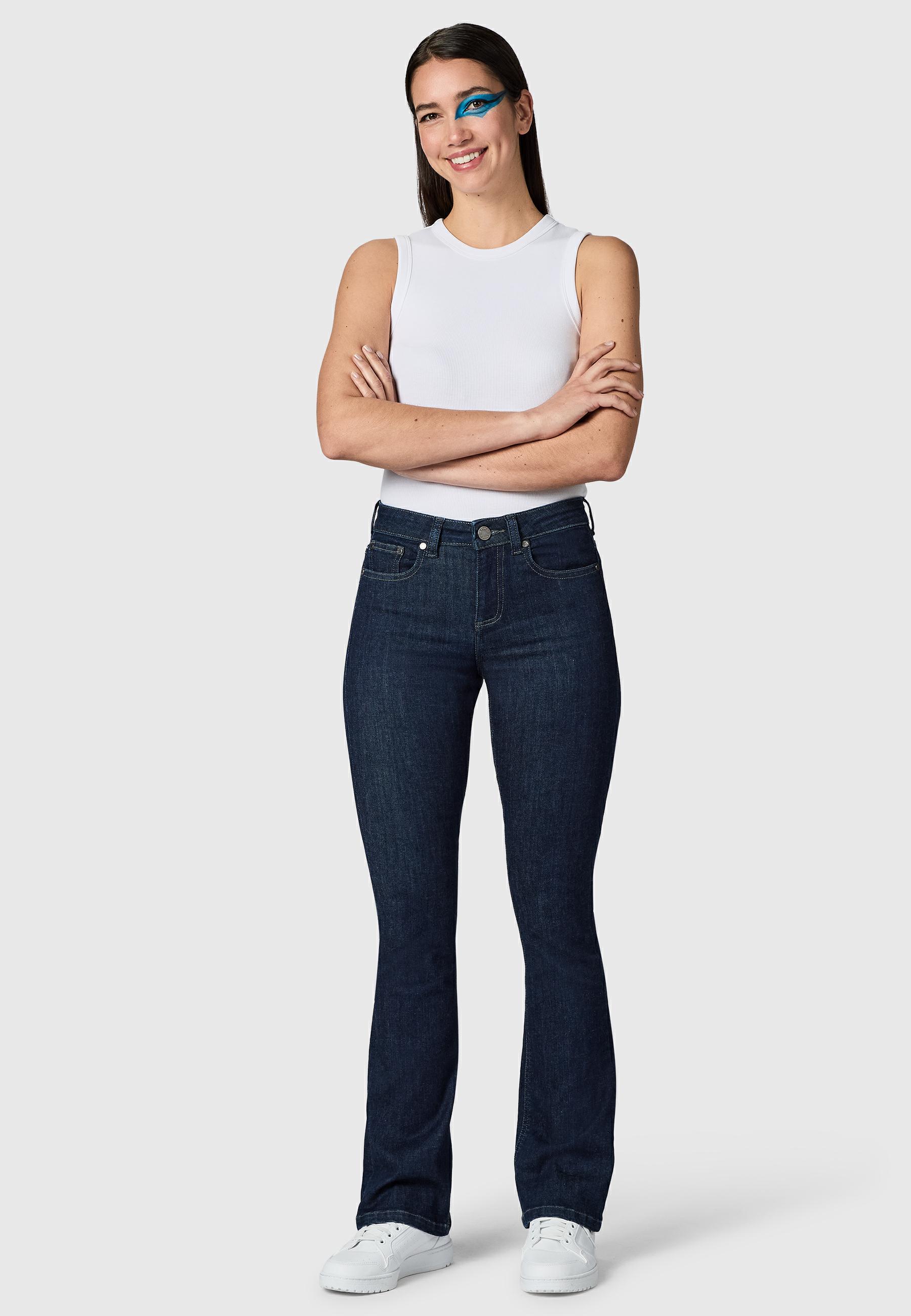 Lange Jeans "Zenita" Bootcut Fit Galactic Indigo