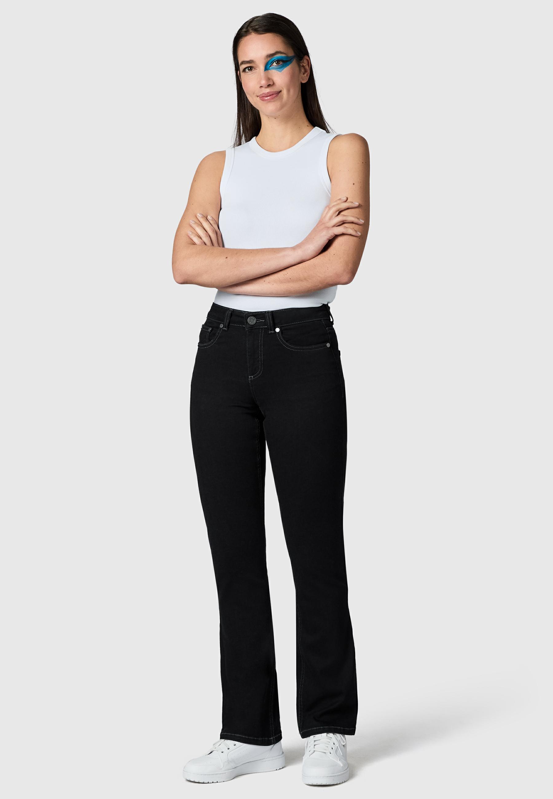 Lange Jeans "Zenita" Bootcut Fit Gamma Black