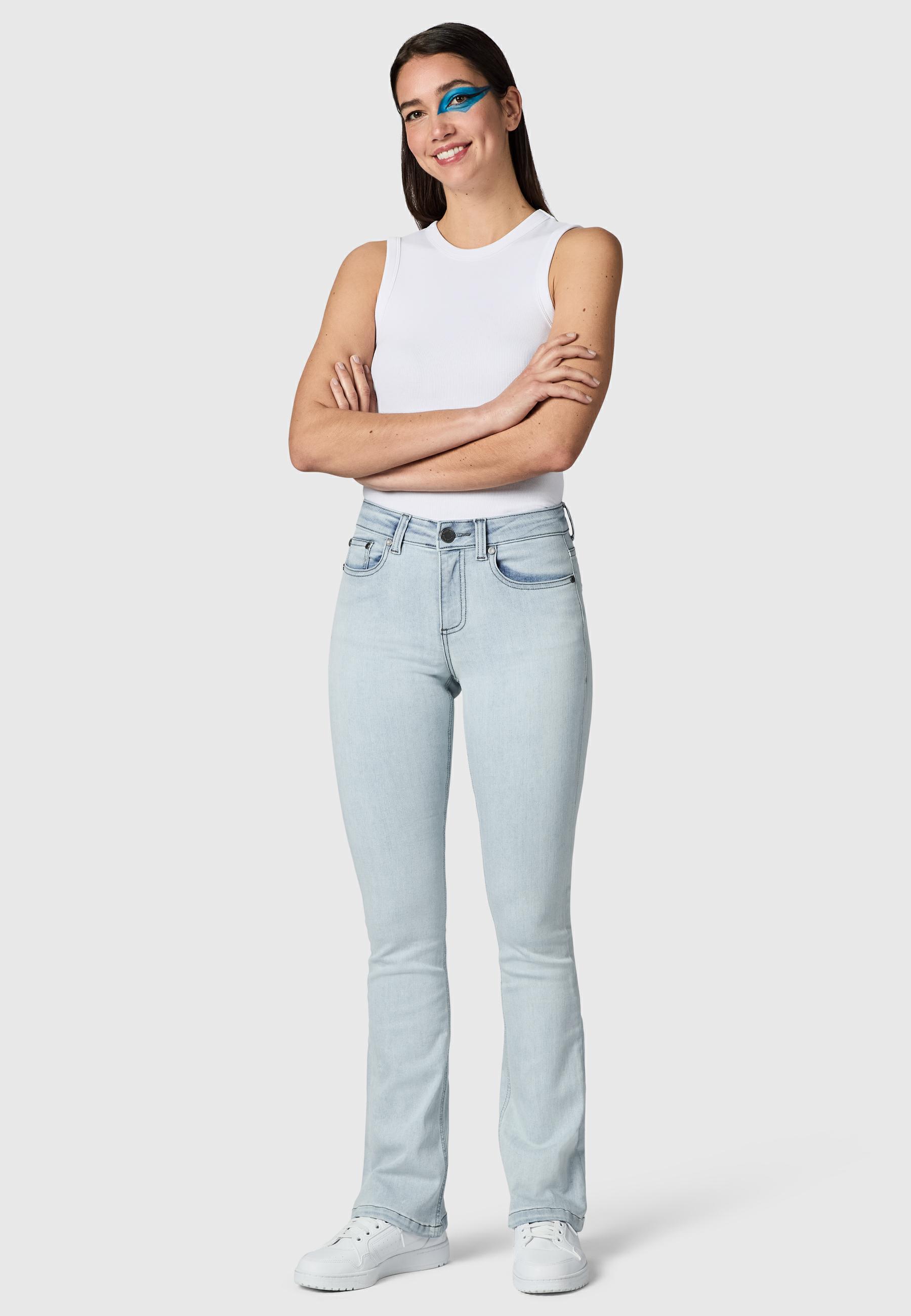 Lange Jeans "Zenita" Bootcut Fit Stellar Indigo