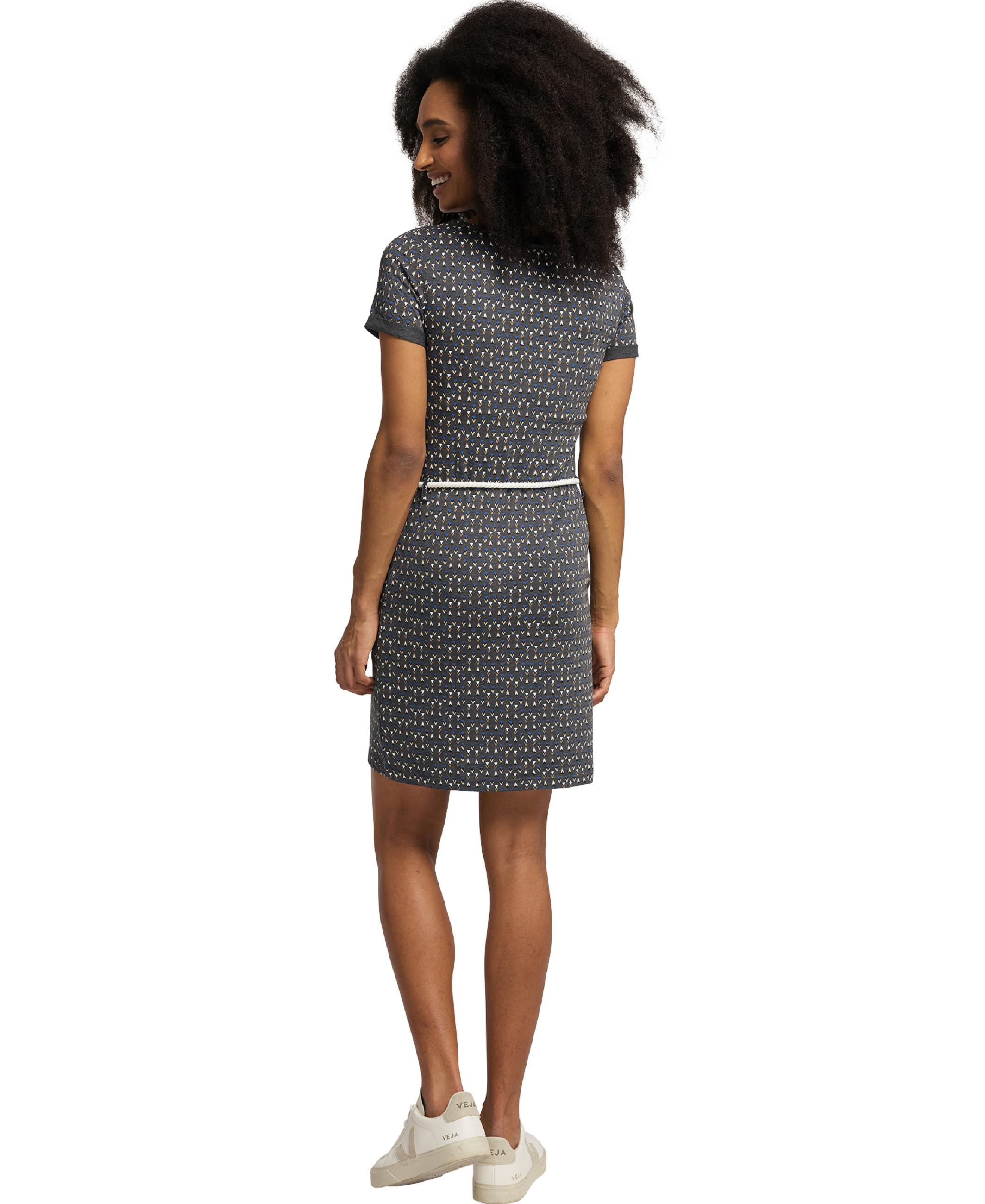 Leichtes Sommerkleid "L80022" Midgrey Melange Graphic