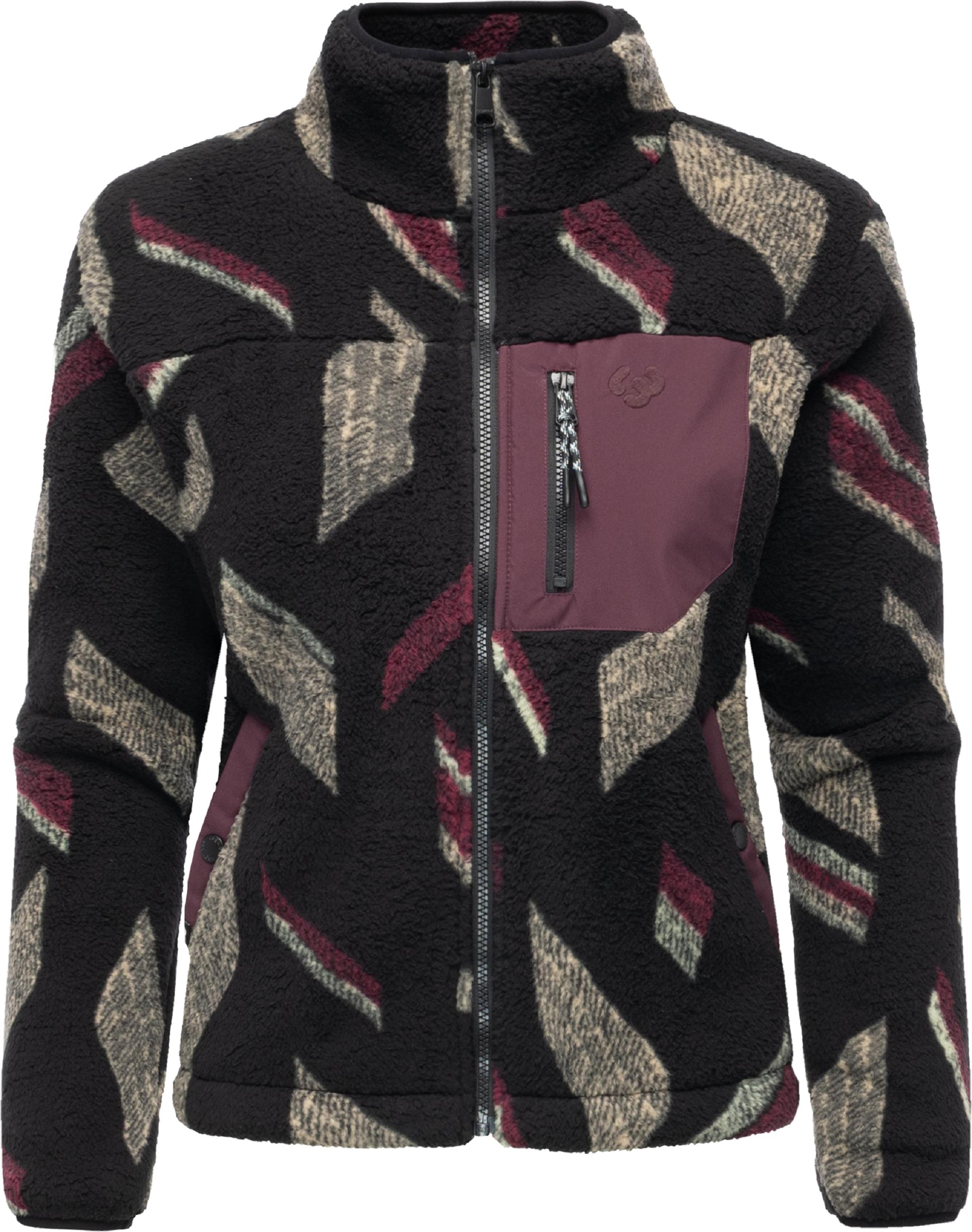 Kuschelige Plüschjacke "Alaris" Black25