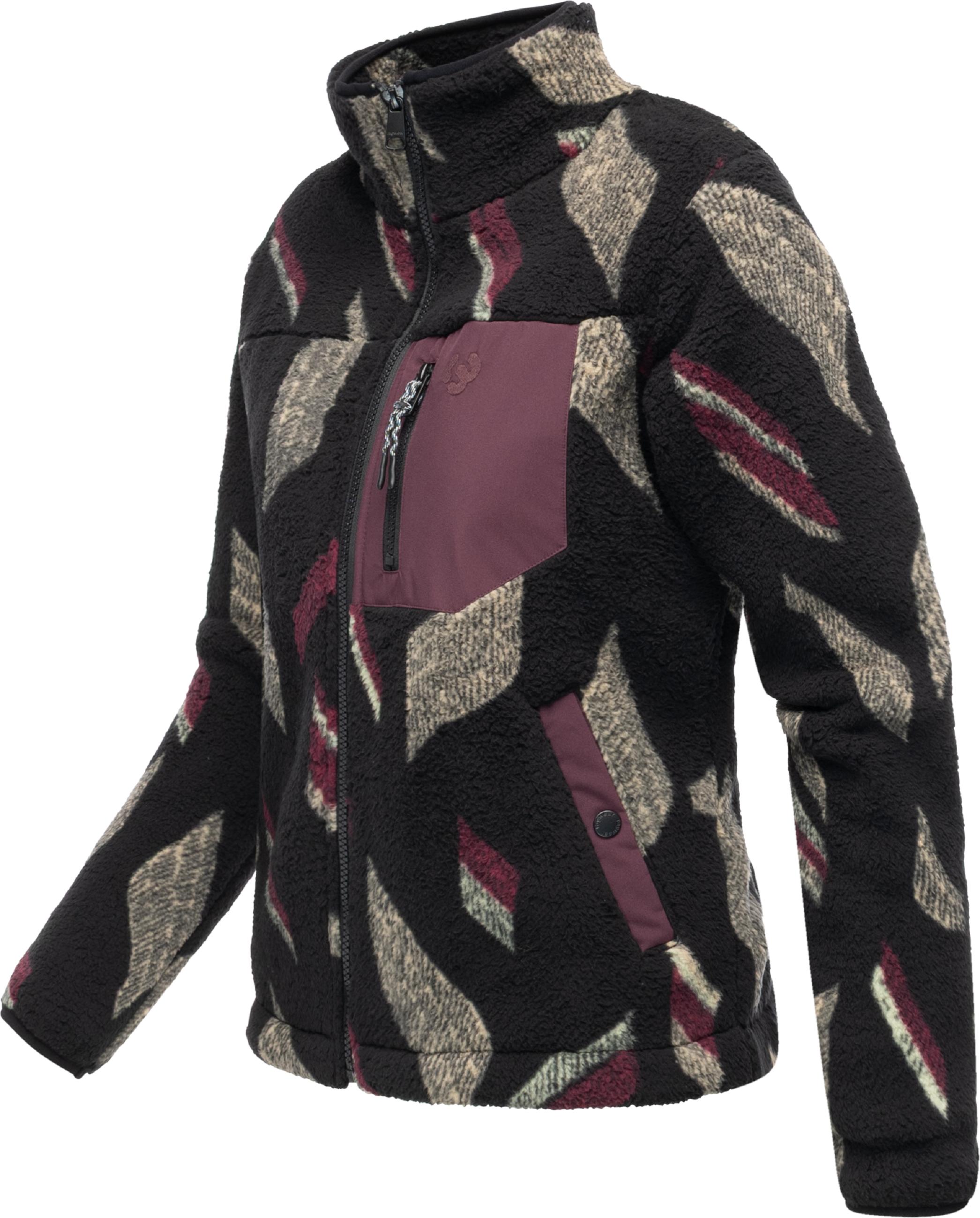 Kuschelige Plüschjacke "Alaris" Black25