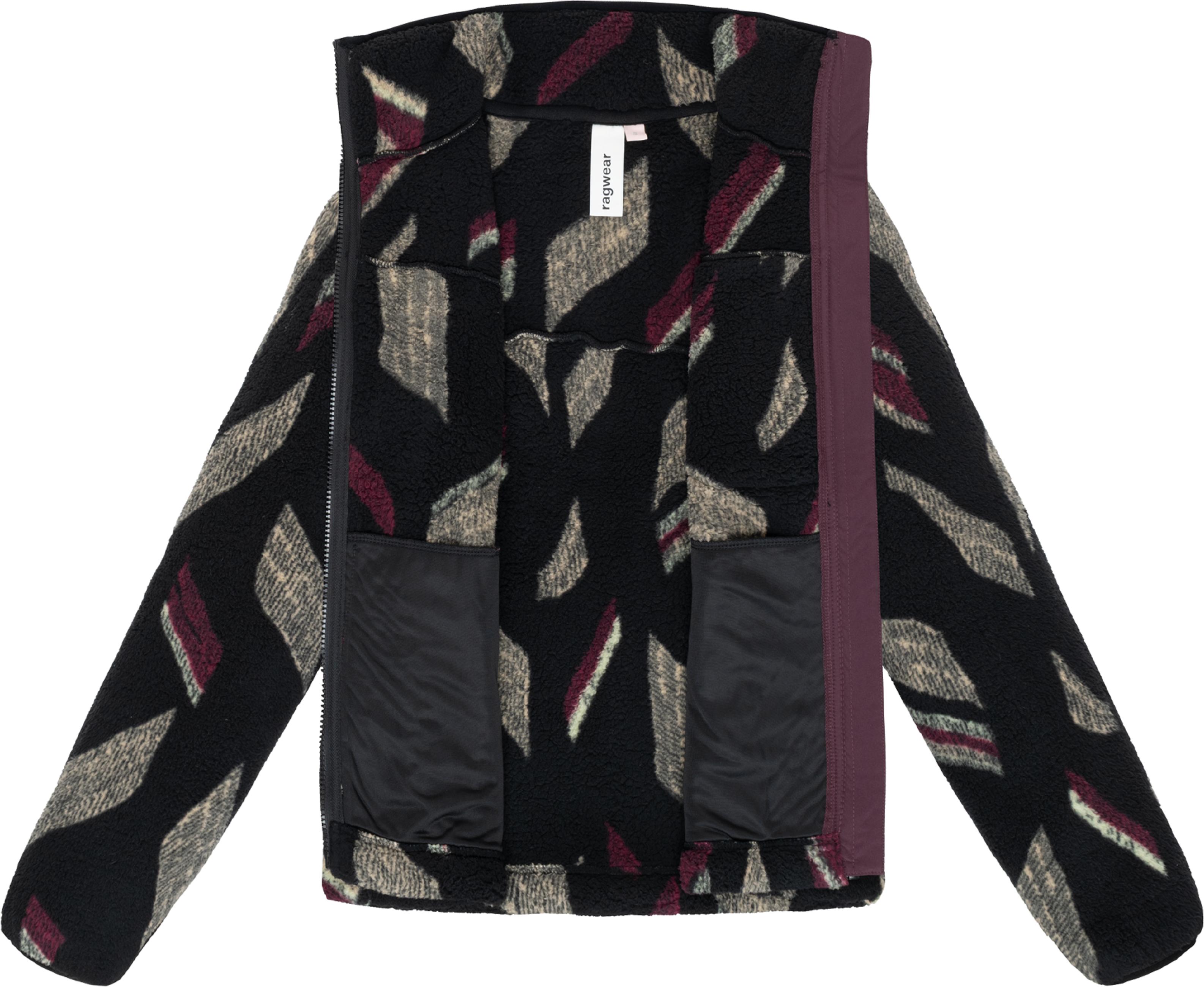 Kuschelige Plüschjacke "Alaris" Black25