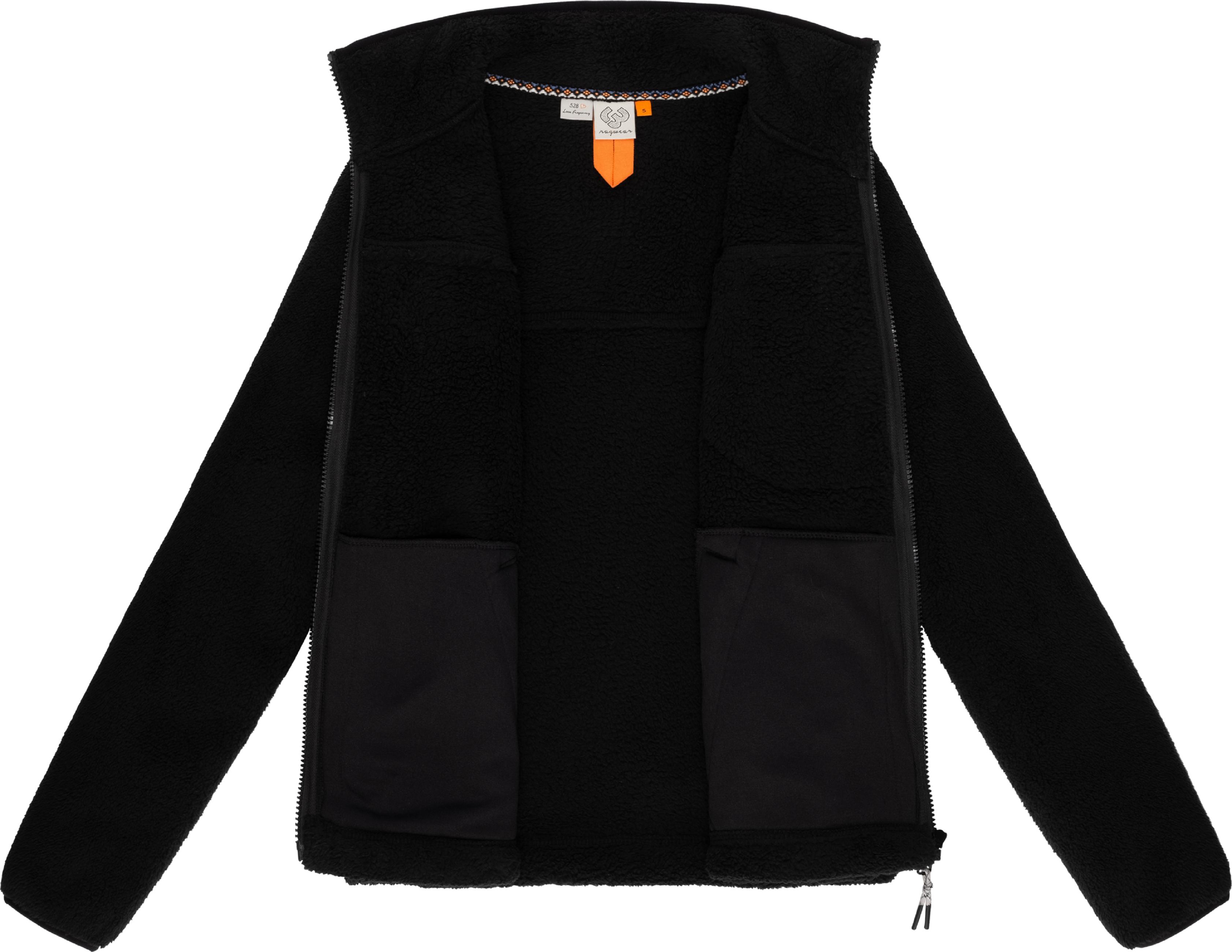 Kuschelige Plüschjacke "Alaris" Black