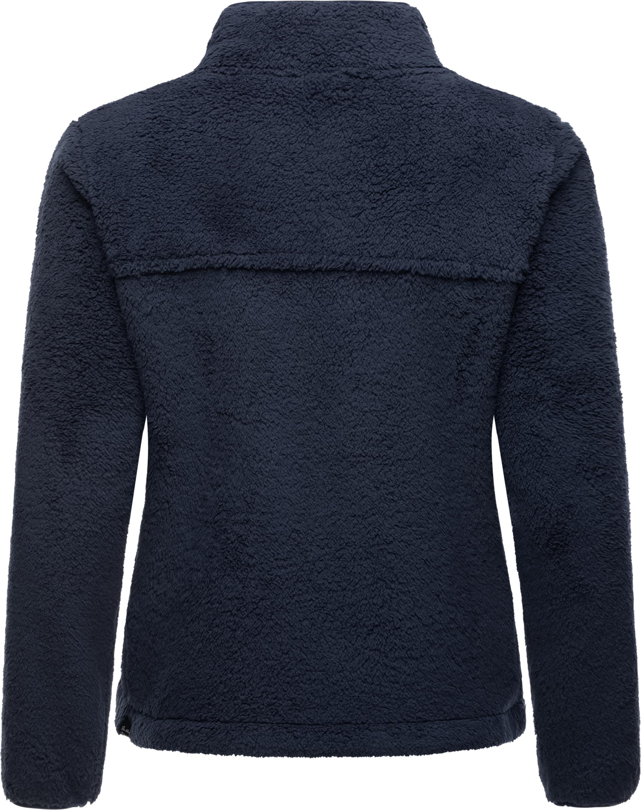 Kuschelige Plüschjacke "Alaris" Navy