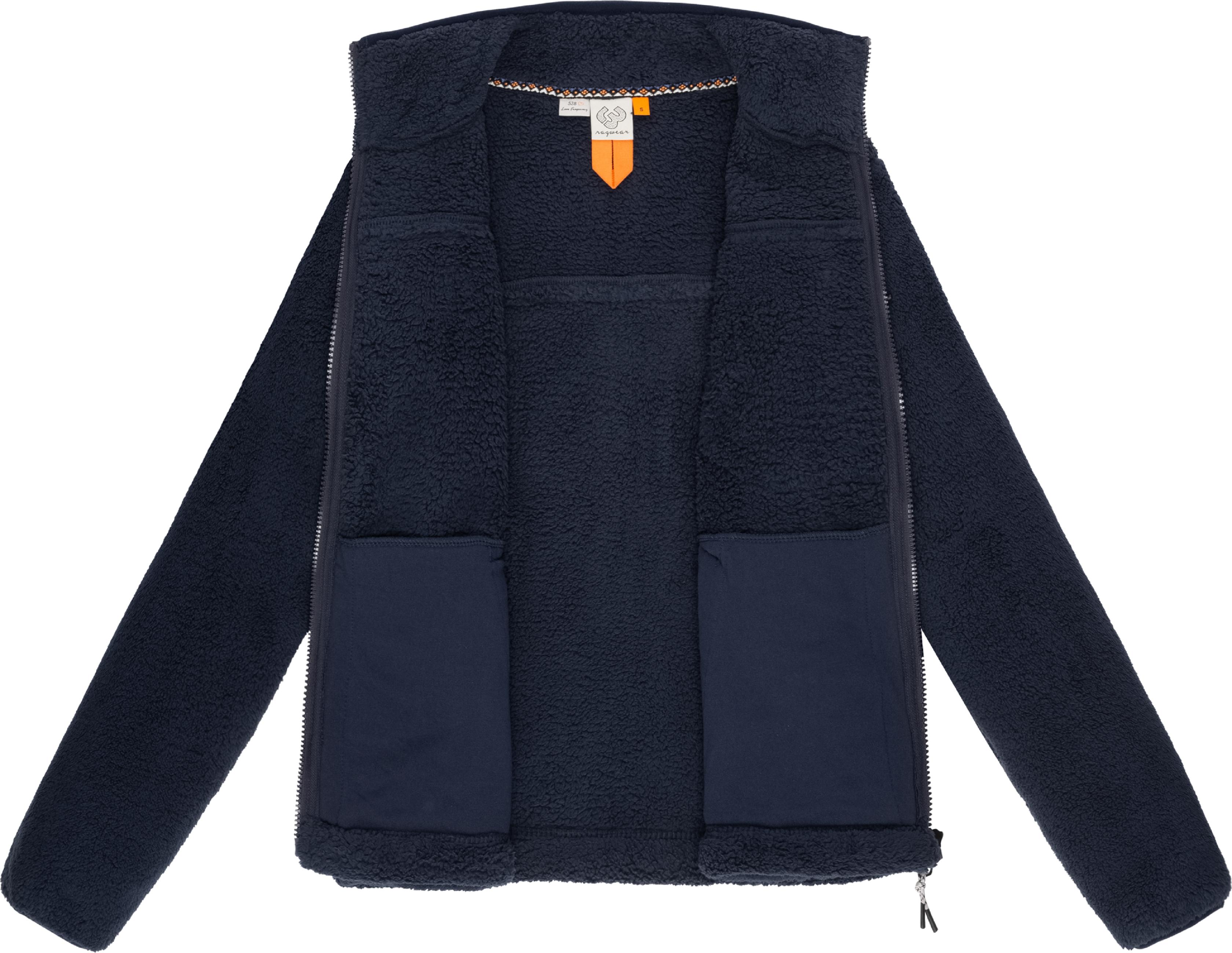 Kuschelige Plüschjacke "Alaris" Navy