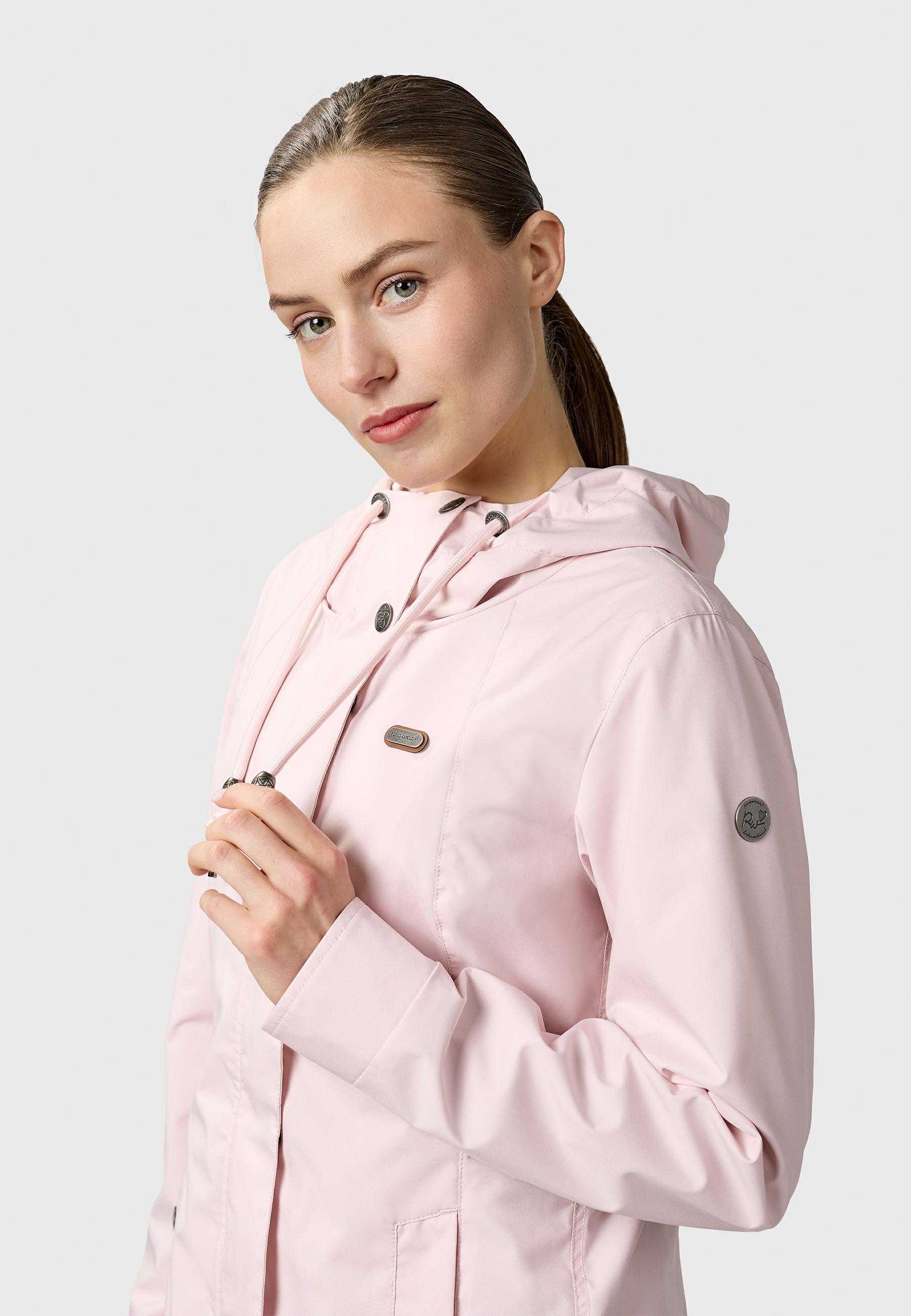 Leichte Übergangsjacke mit verstellbarer Kapuze "Alvena Summer YOUMODO" Marshmallow
