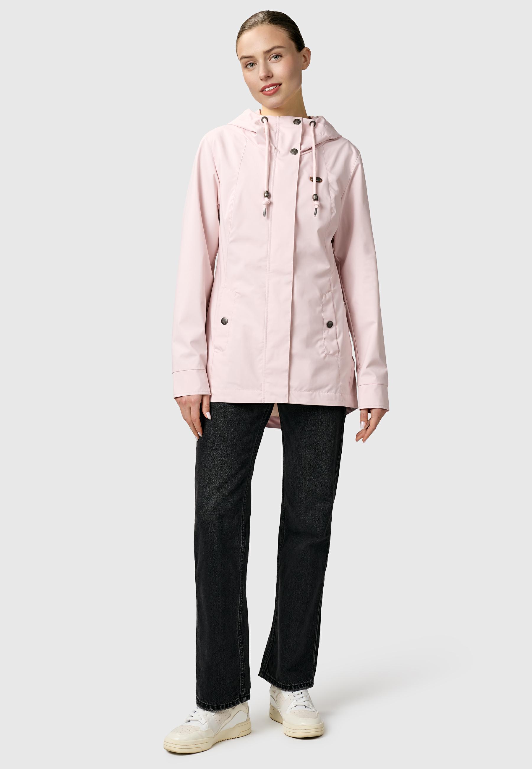 Leichte Übergangsjacke mit verstellbarer Kapuze "Alvena Summer YOUMODO" Marshmallow