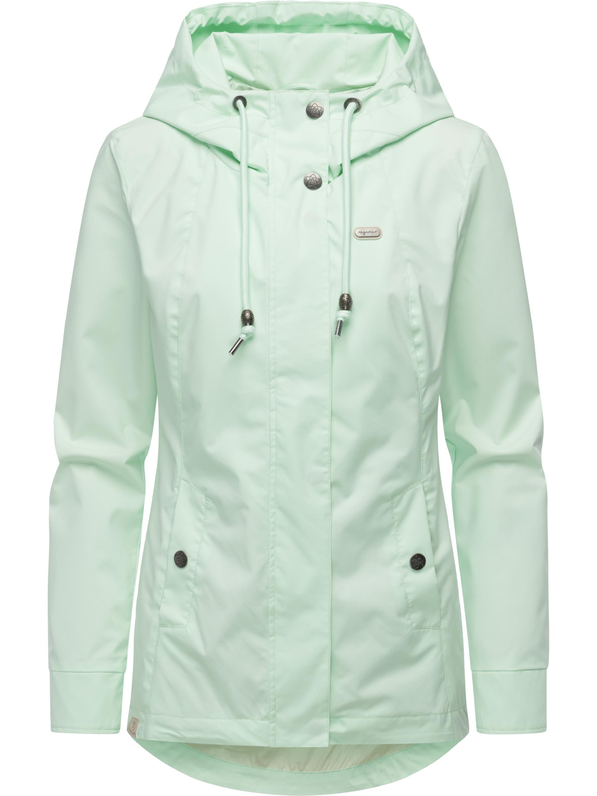 Leichte Übergangsjacke mit verstellbarer Kapuze "Alvena Summer YOUMODO" Mint