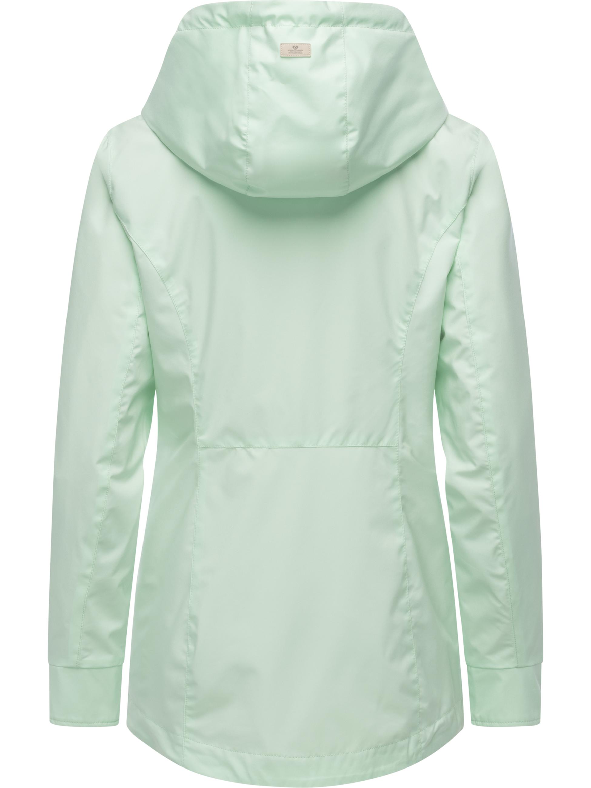 Leichte Übergangsjacke mit verstellbarer Kapuze "Alvena Summer YOUMODO" Mint