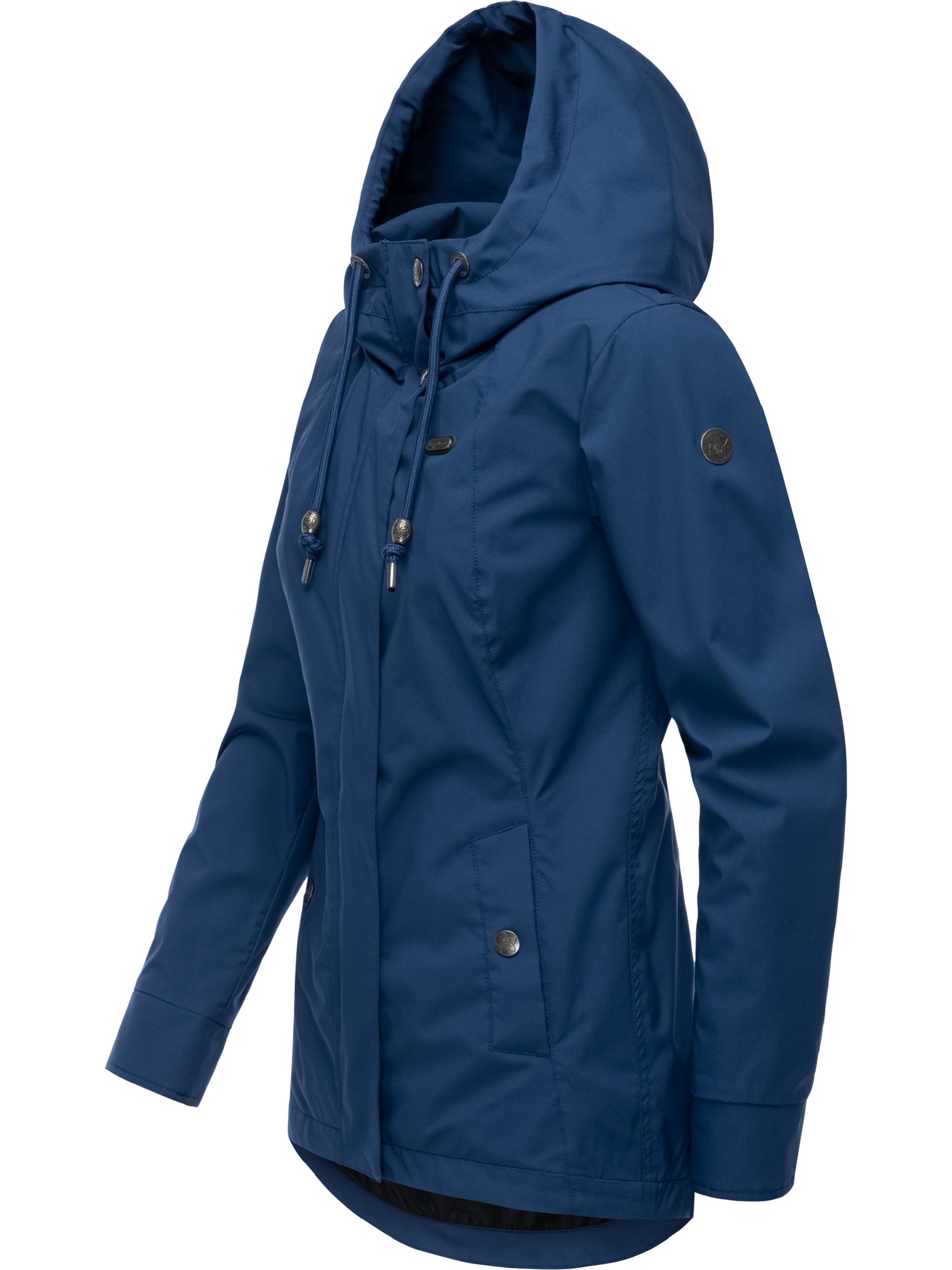 Leichte Übergangsjacke mit verstellbarer Kapuze "Alvena Summer YOUMODO" Night Blue