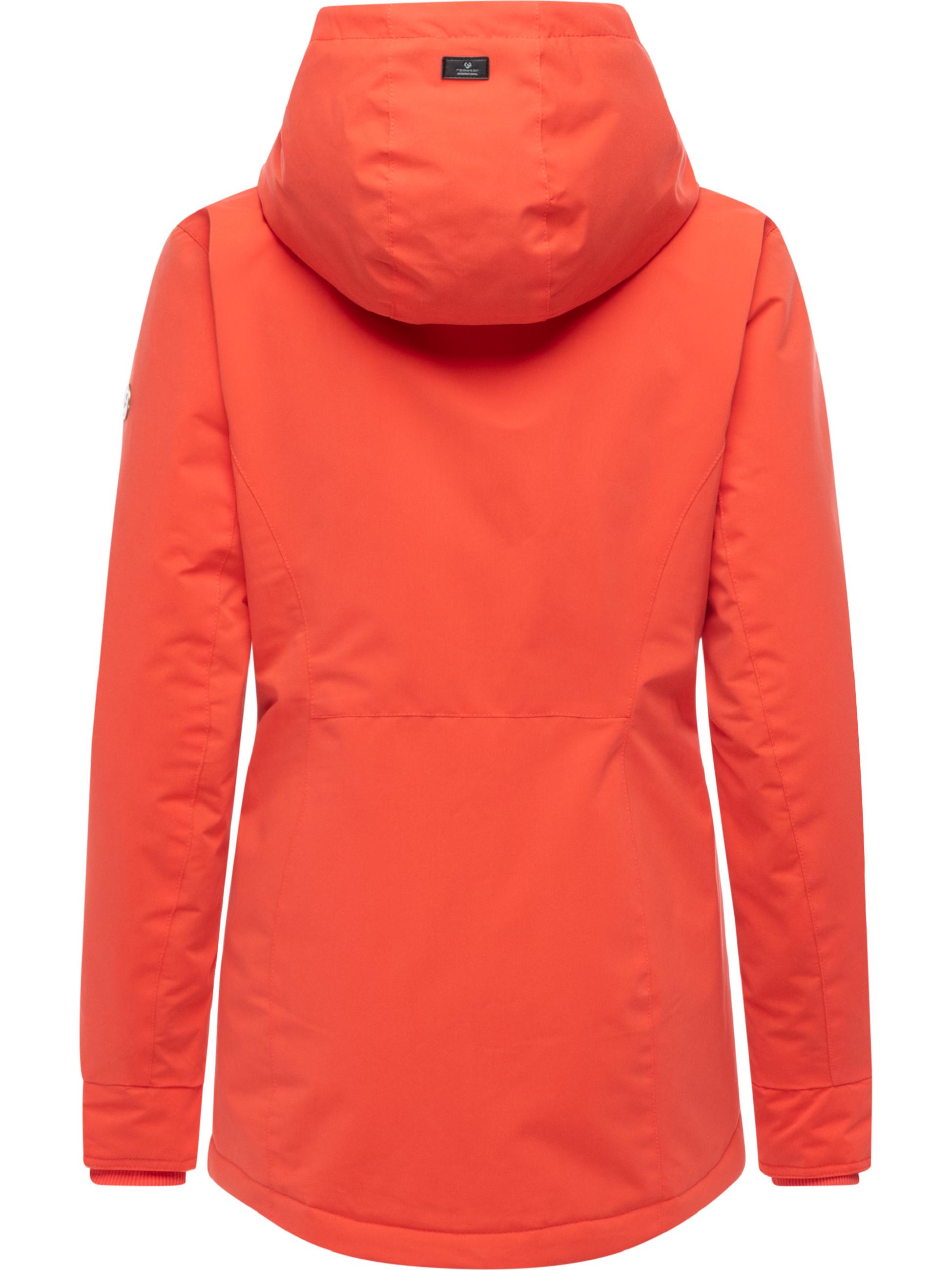 Winter Kurzmantel mit Kapuze "Alvena YOUMODO" Red