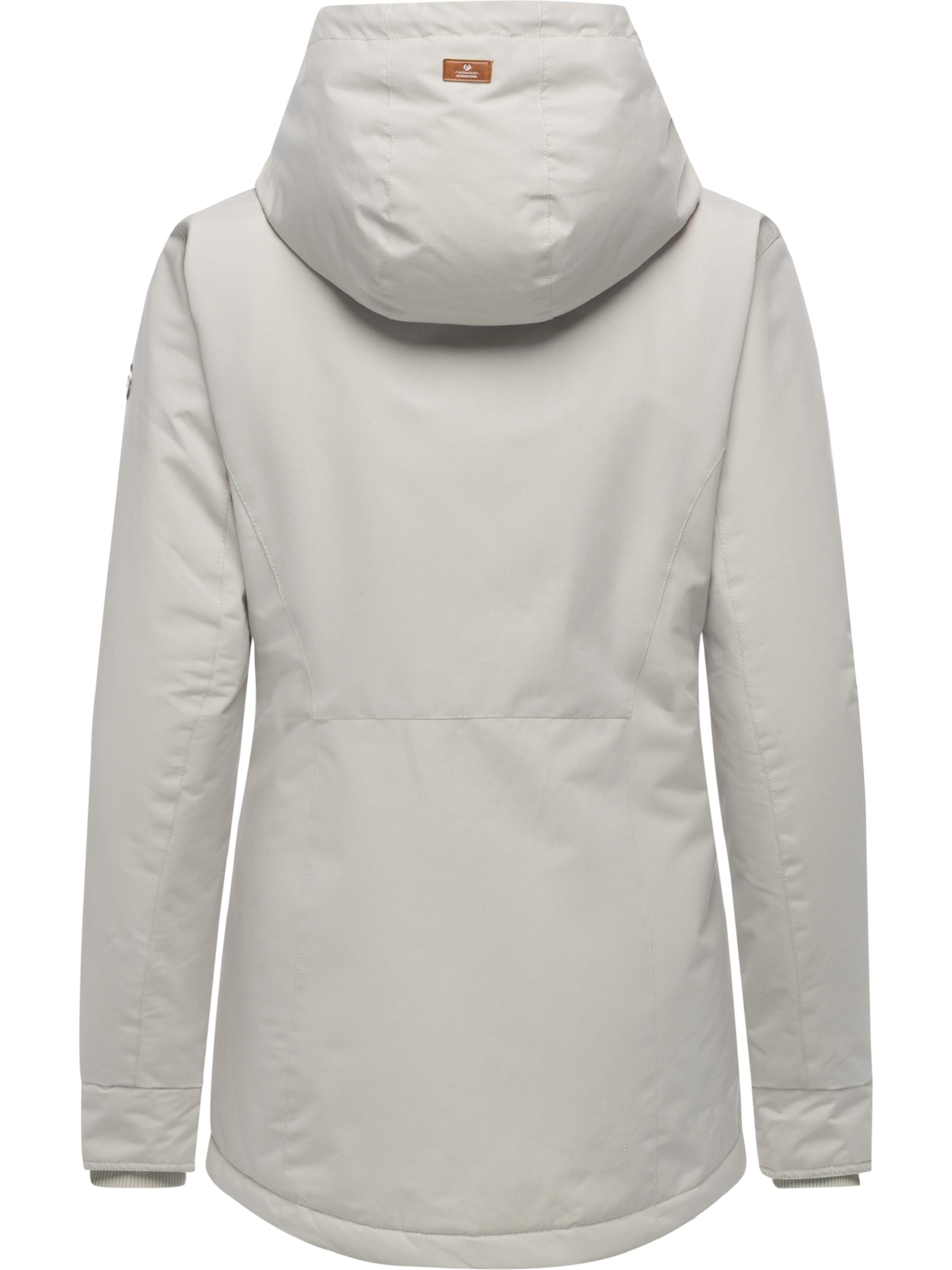 Winter Kurzmantel mit Kapuze "Alvena YOUMODO" Zinc