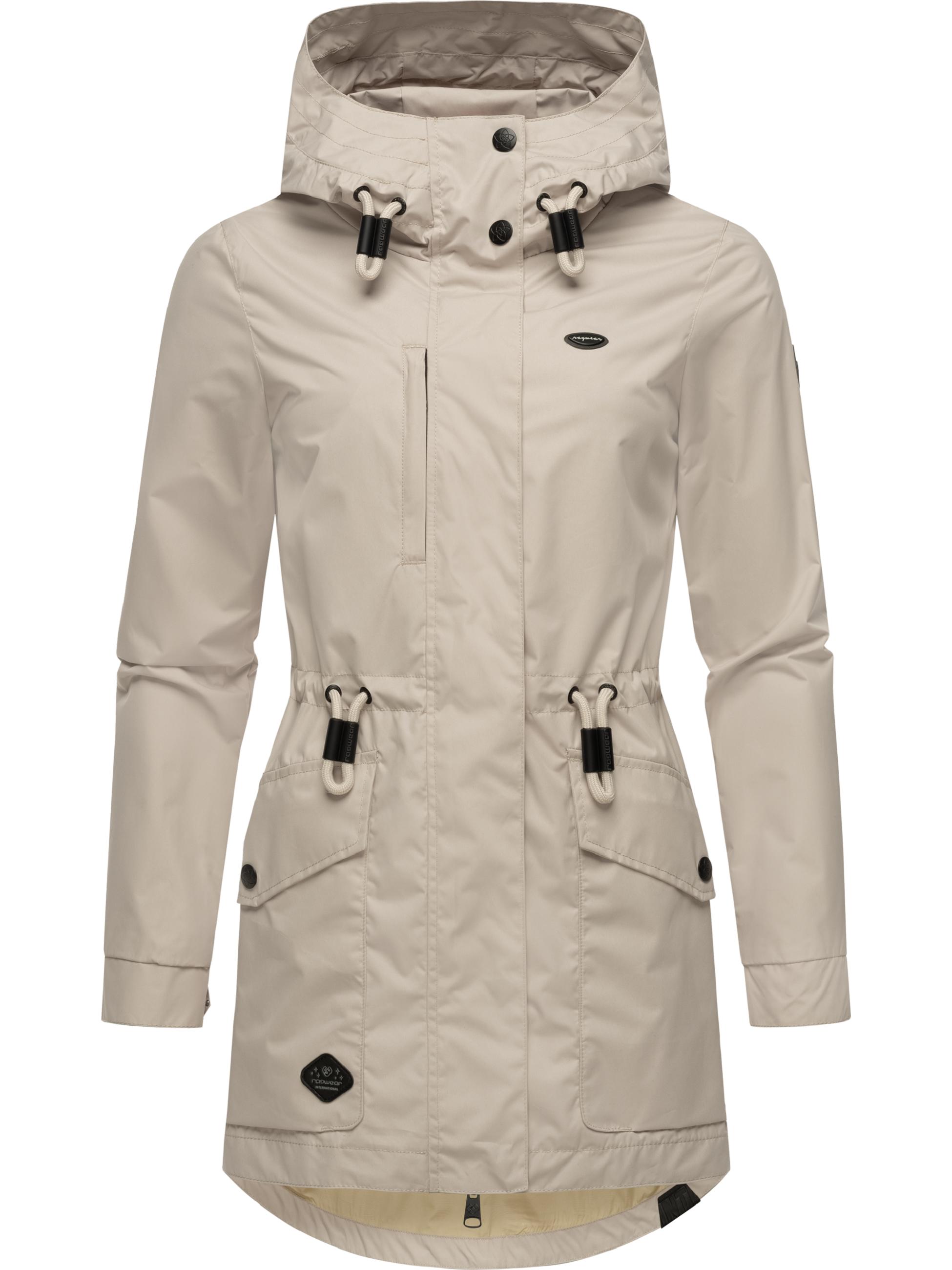 Leichte Outdoorjacke mit Kapuze "Alysa" Bone