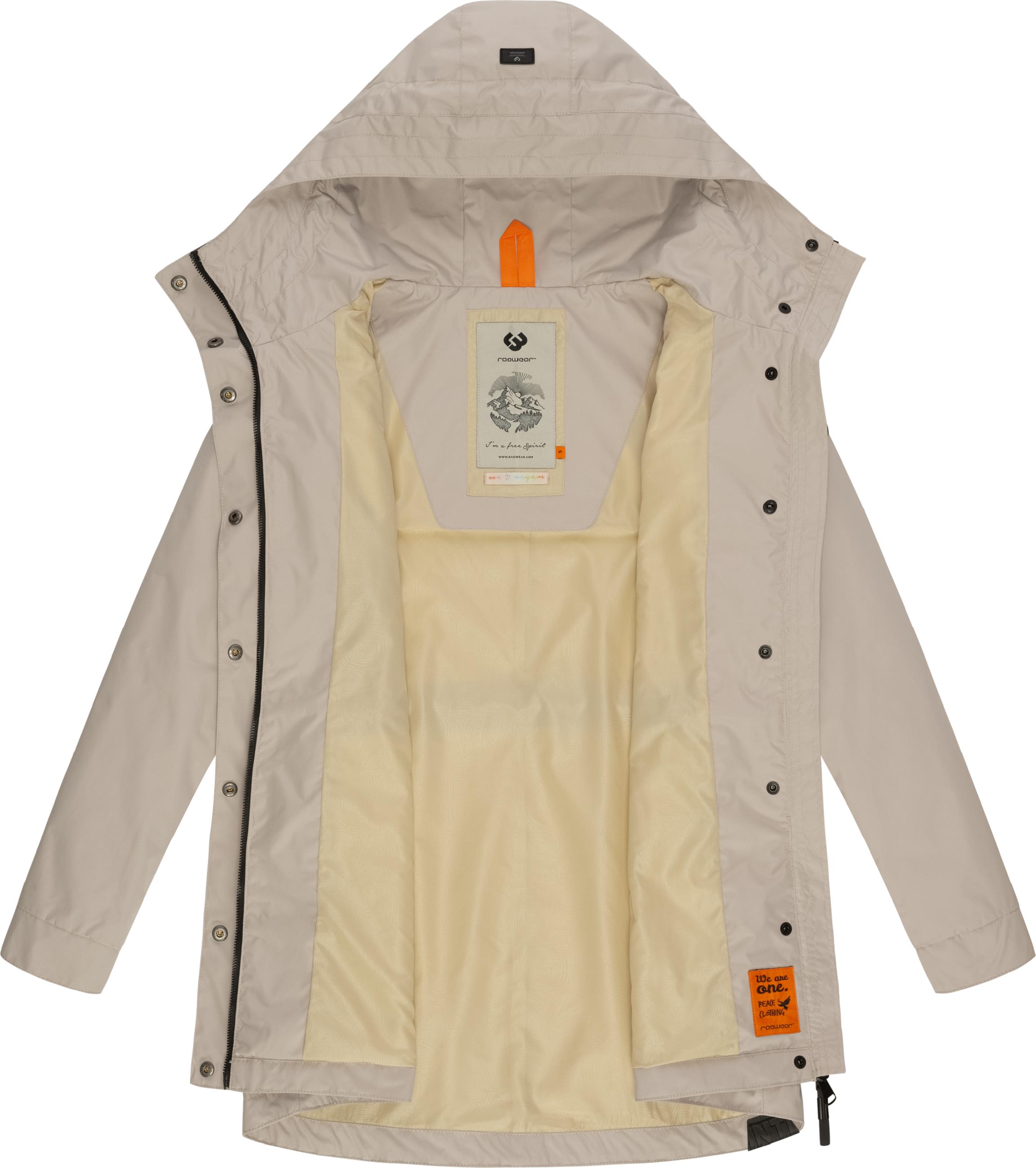 Leichte Outdoorjacke mit Kapuze "Alysa" Bone