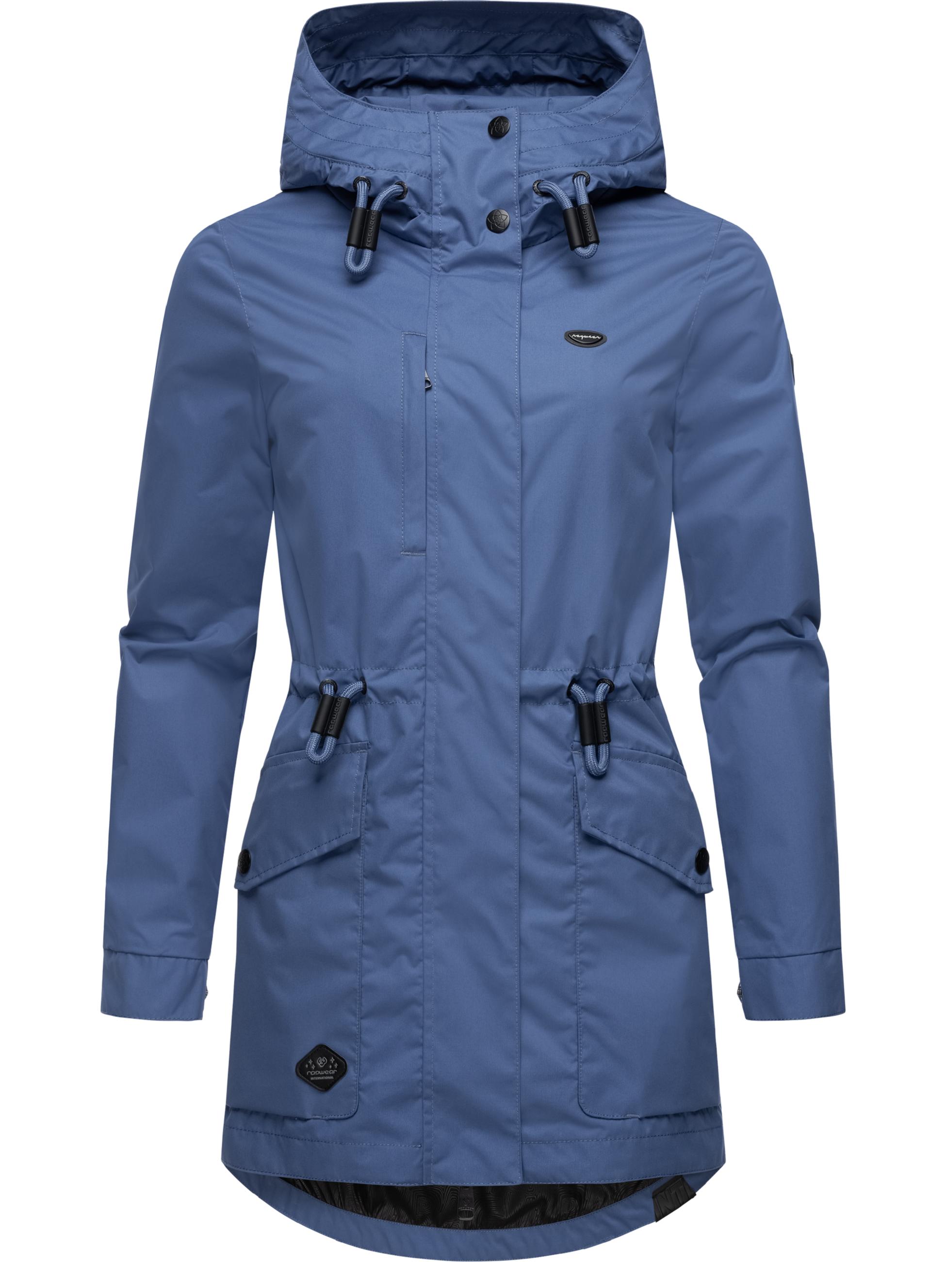 Leichte Outdoorjacke mit Kapuze "Alysa" Indigo Blue