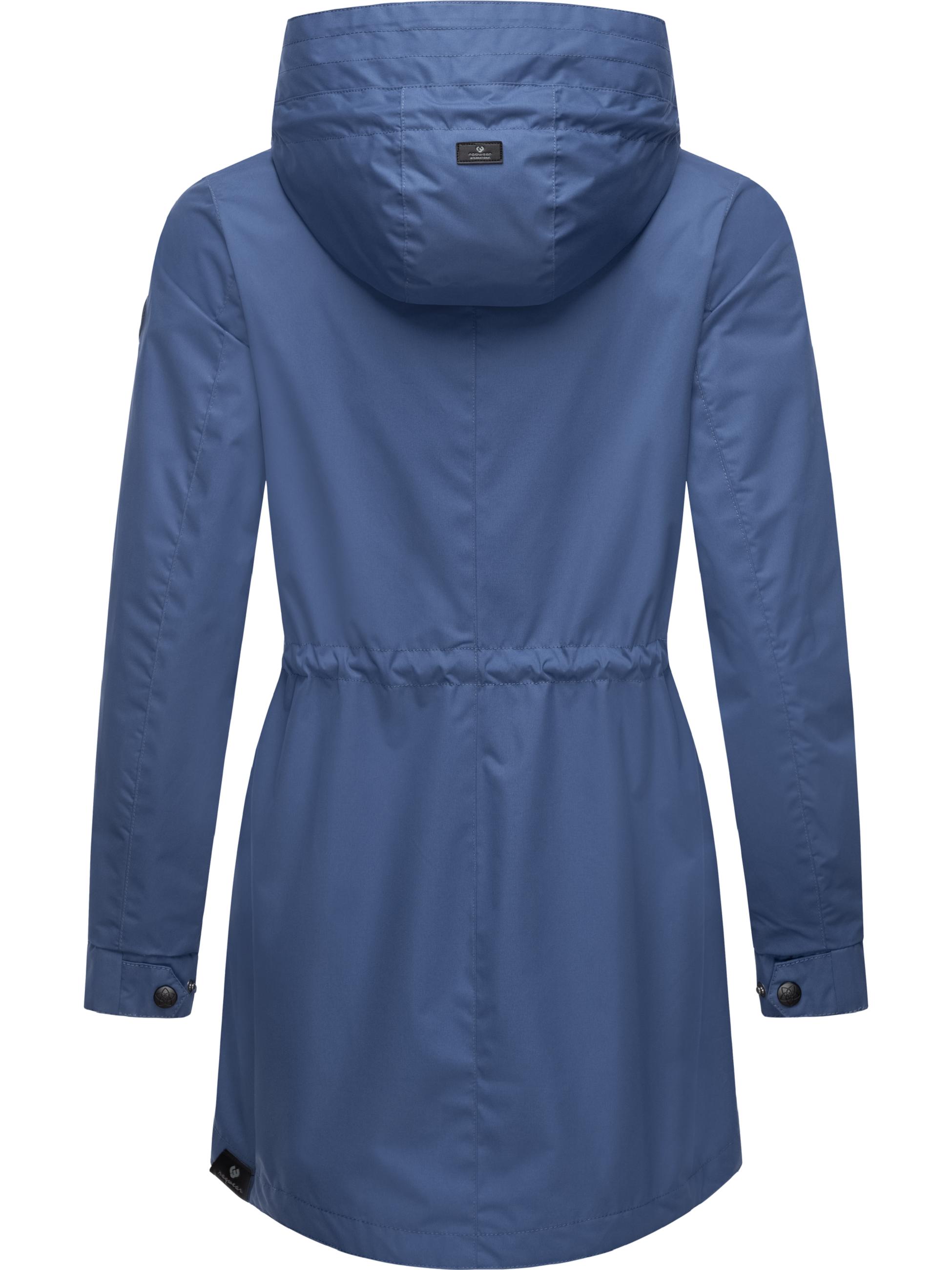 Leichte Outdoorjacke mit Kapuze "Alysa" Indigo Blue