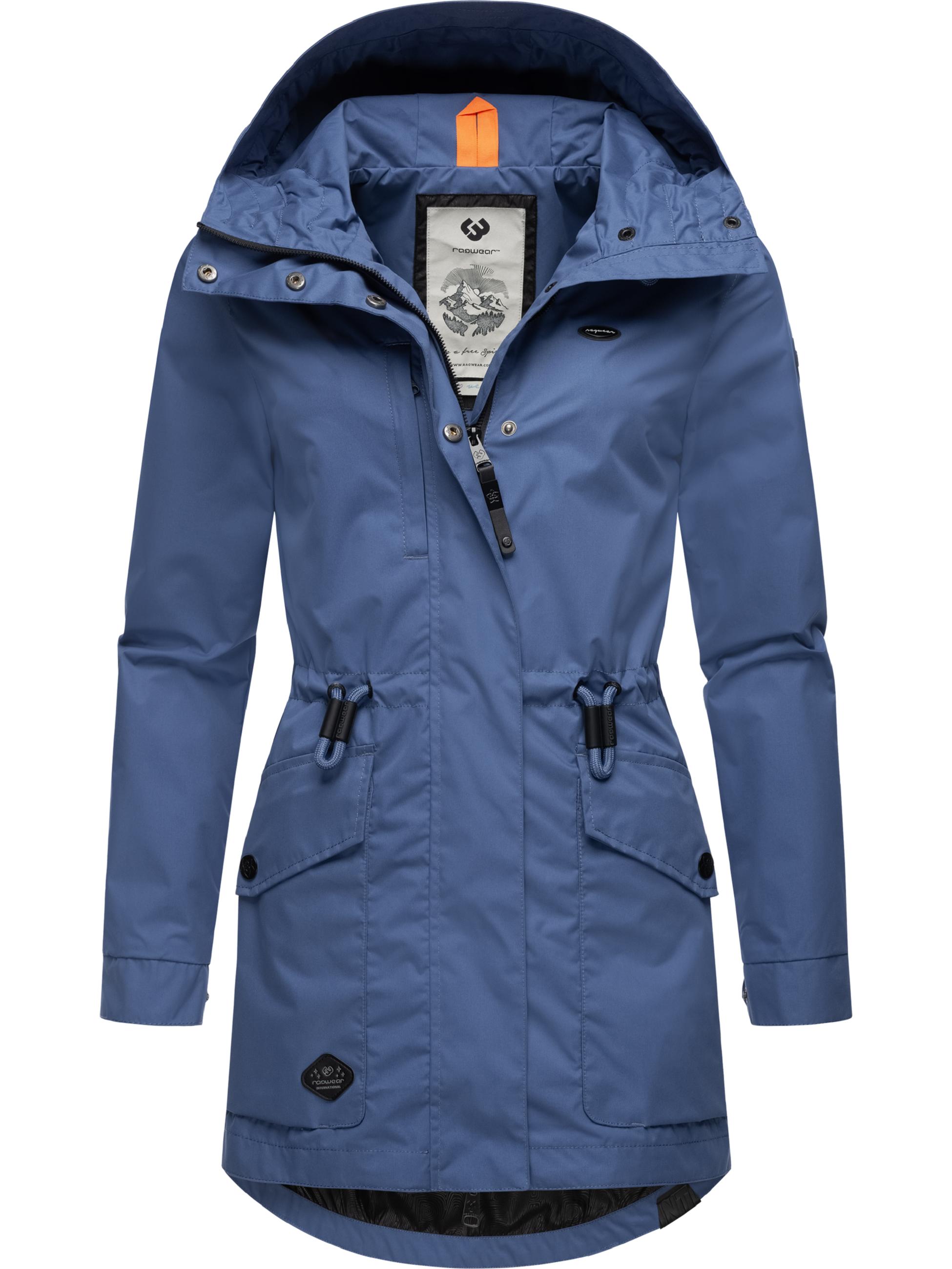 Leichte Outdoorjacke mit Kapuze "Alysa" Indigo Blue