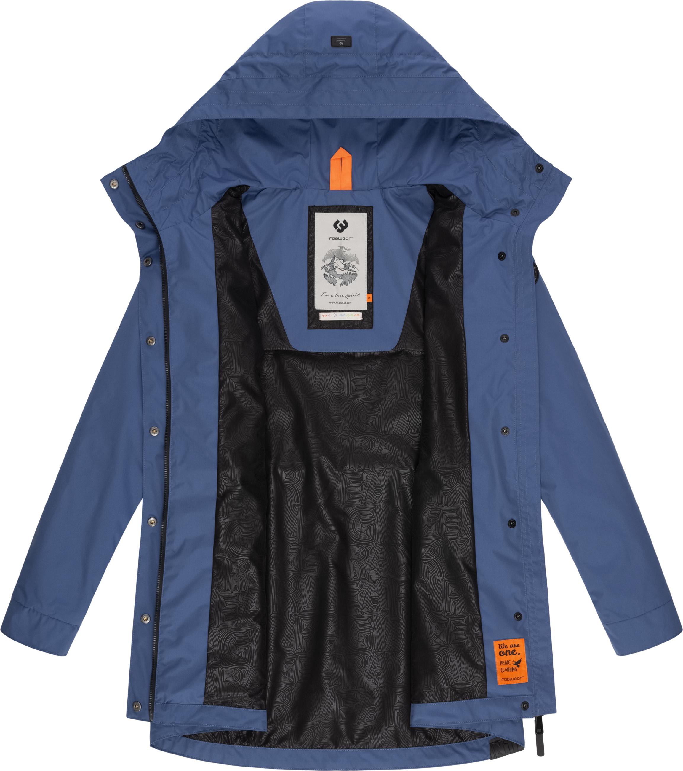 Leichte Outdoorjacke mit Kapuze "Alysa" Indigo Blue