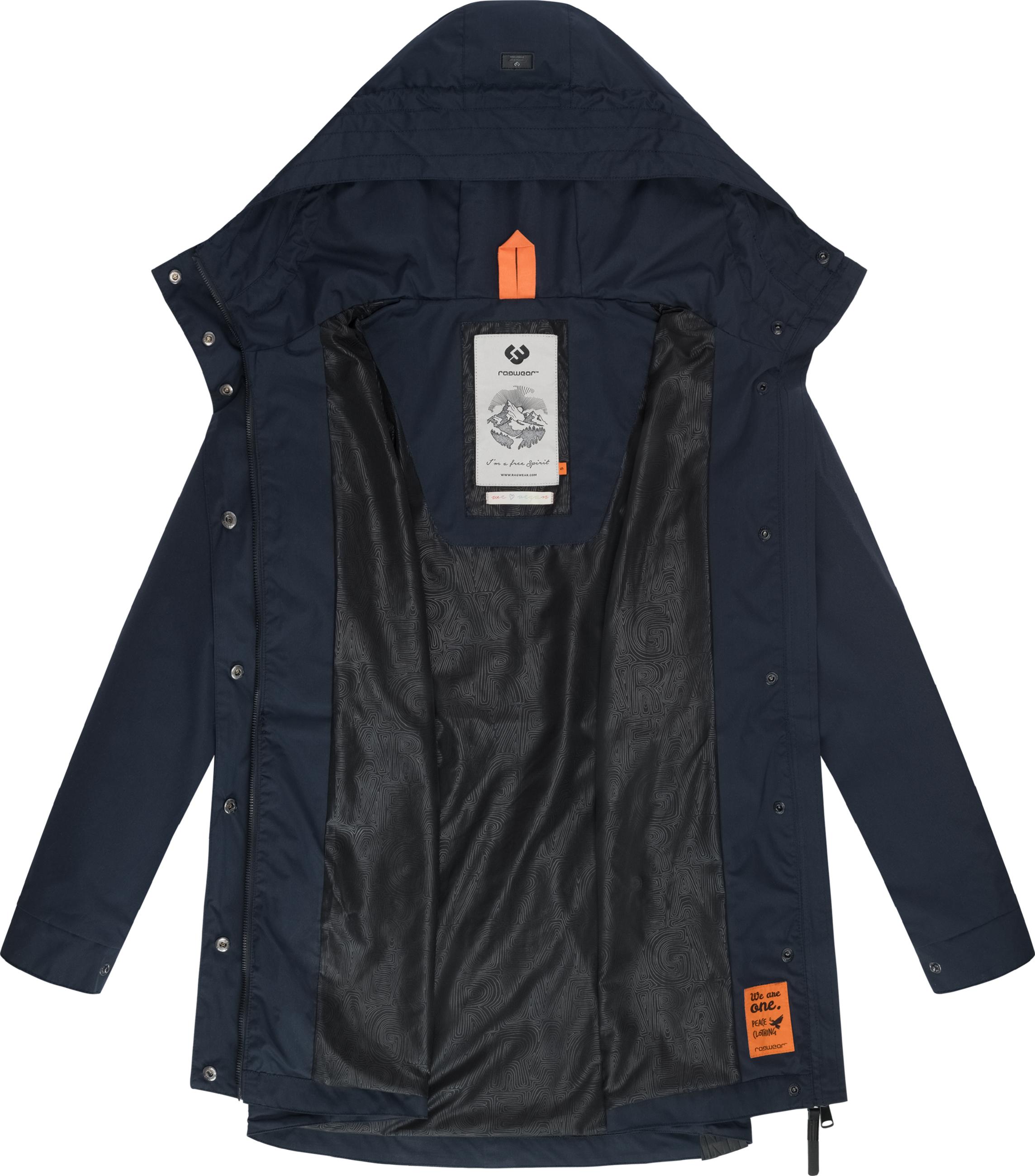 Wasserdichte Outdoorjacke mit Kapuze "Alysa" Navy25