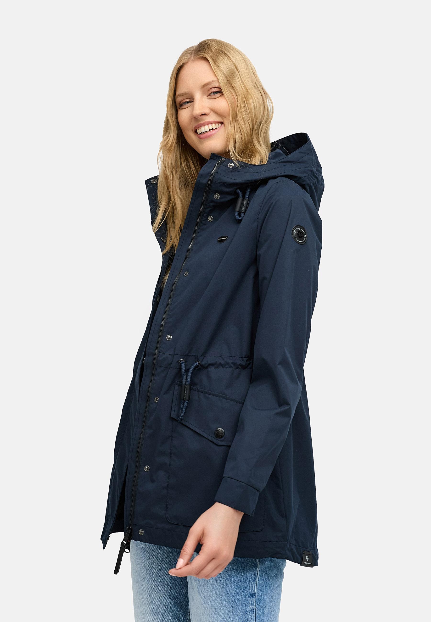 Wasserdichte Outdoorjacke mit Kapuze "Alysa" Navy25
