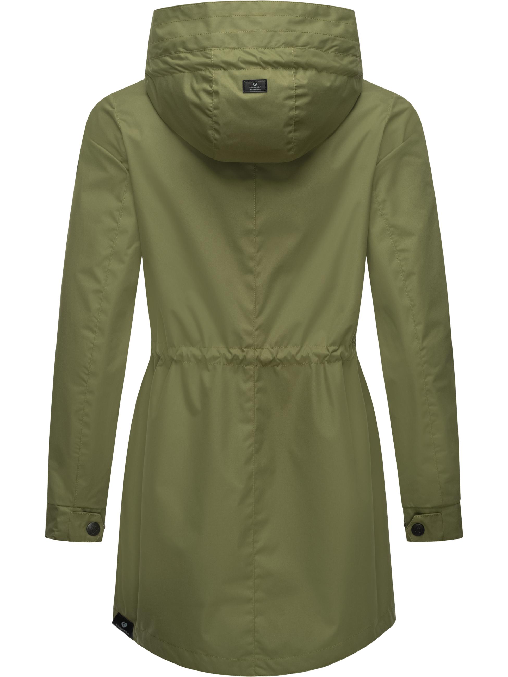 Leichte Outdoorjacke mit Kapuze "Alysa" Olive