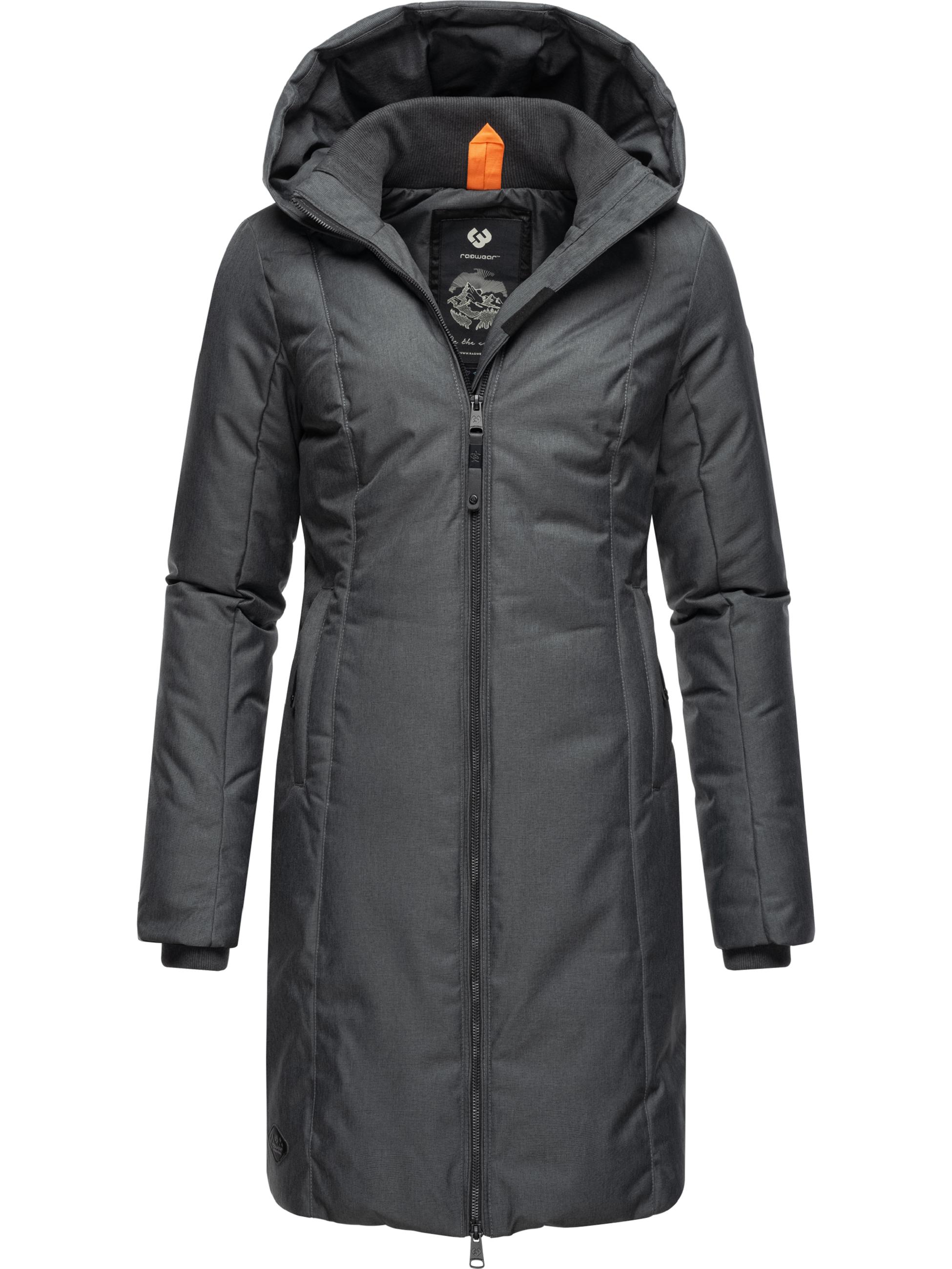 Langer Winter Steppmantel "Amarri" Black23