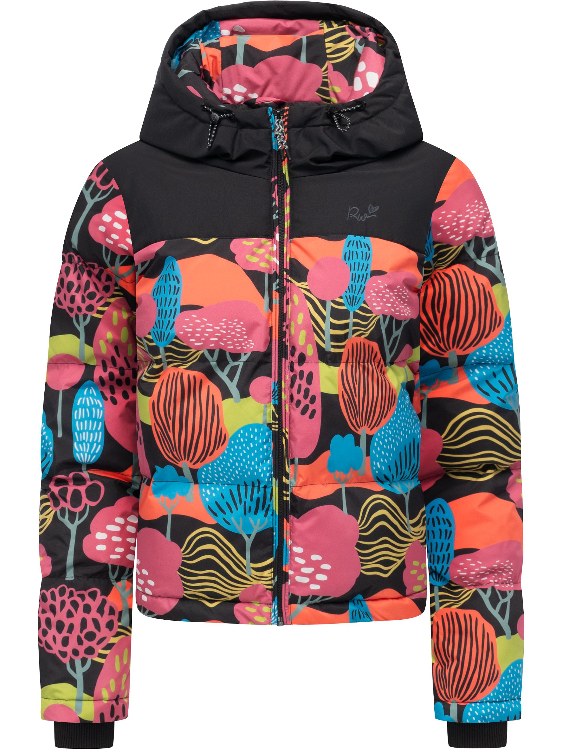 Warme wasserdichte Winter Steppjacke "Amazze Print" Multi Combo