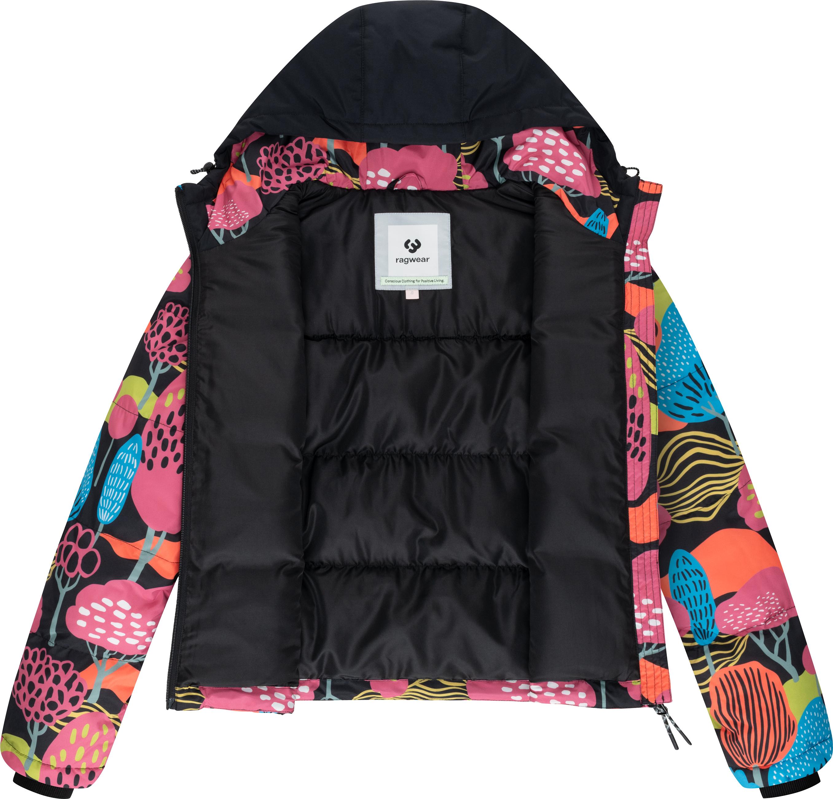 Warme wasserdichte Winter Steppjacke "Amazze Print" Multi Combo