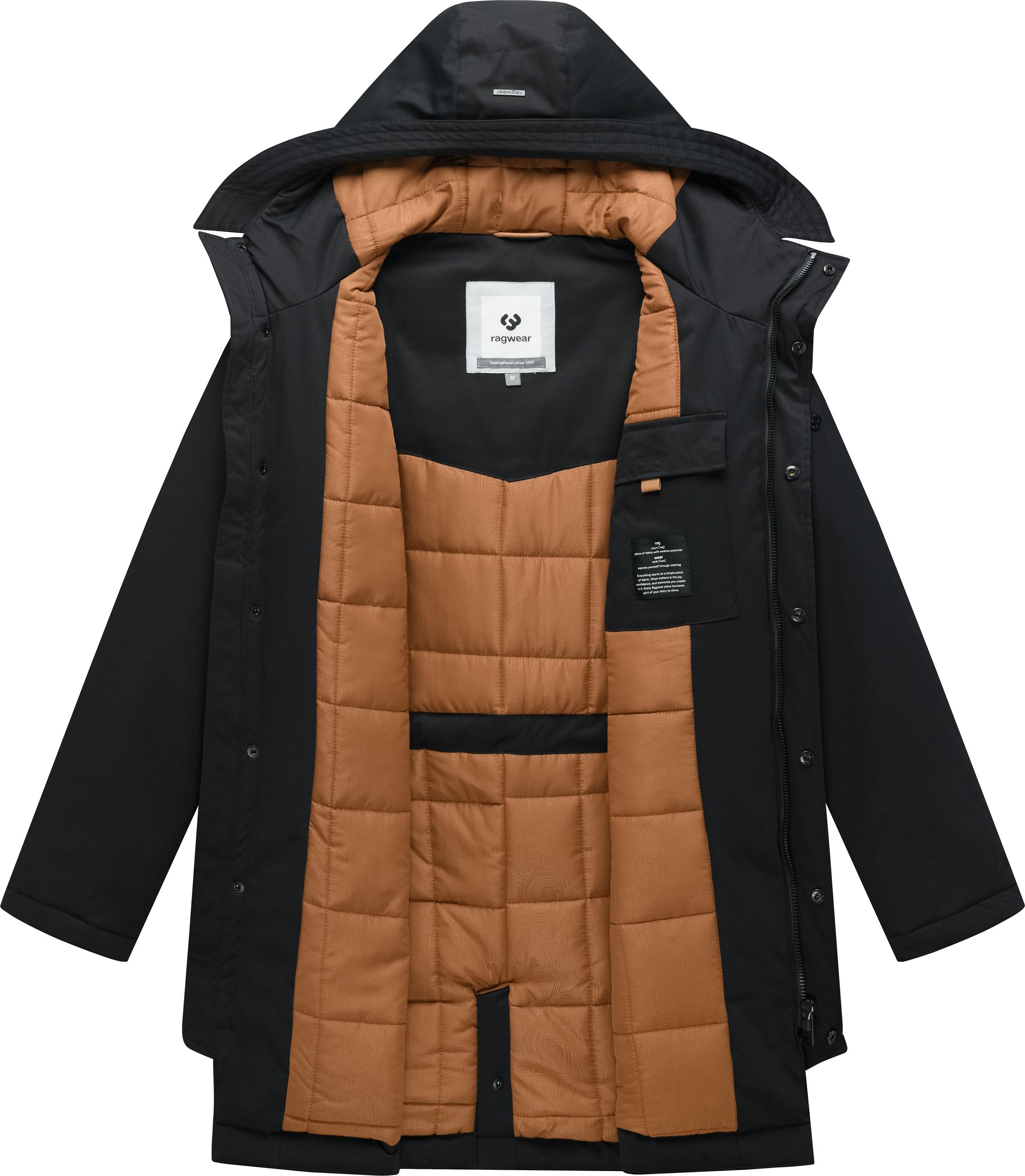 Winter Kurzmantel "Anderre Y" Black