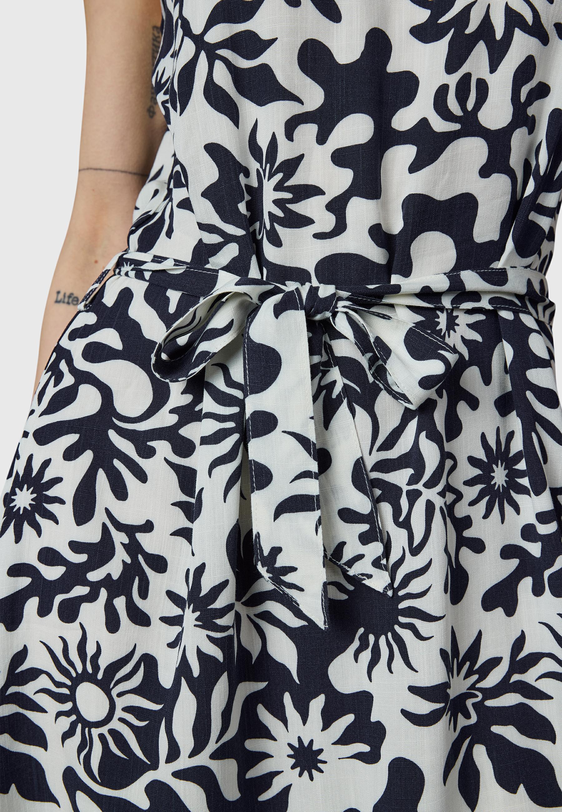Freizeitkleid "Angylee Print YOUMODO" Navy