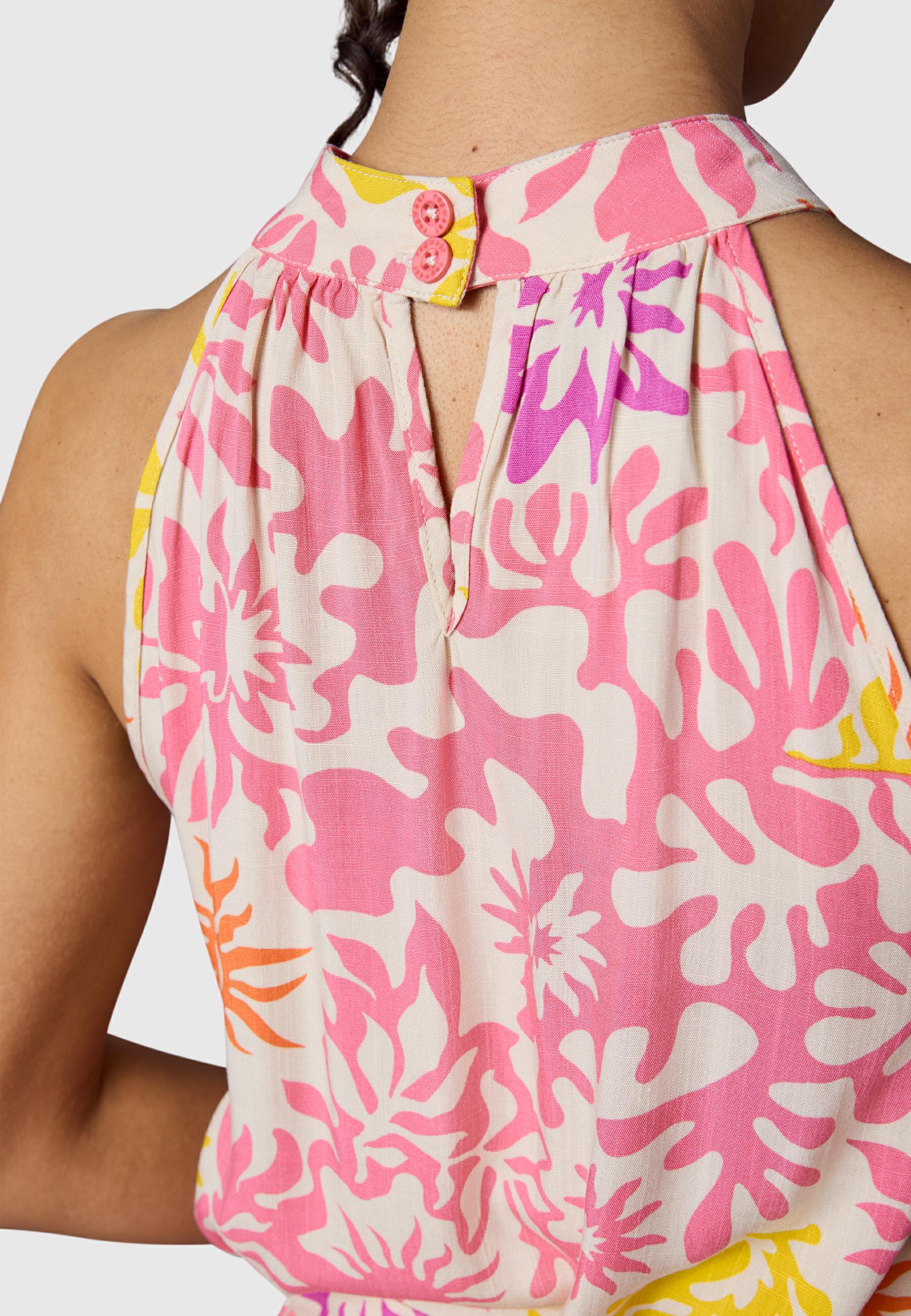 Freizeitkleid "Angylee Print YOUMODO" Pink Combo