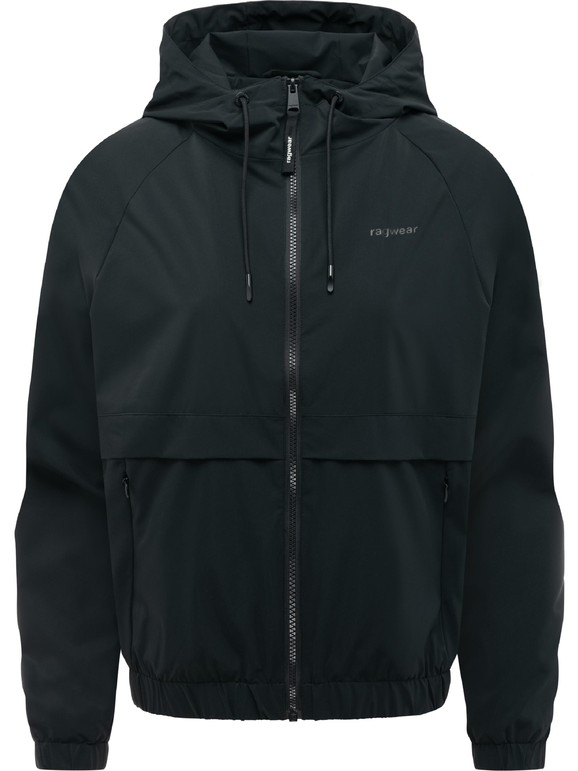 Übergangsjacke mit verstellbarer Kapuze "Anndra" Black