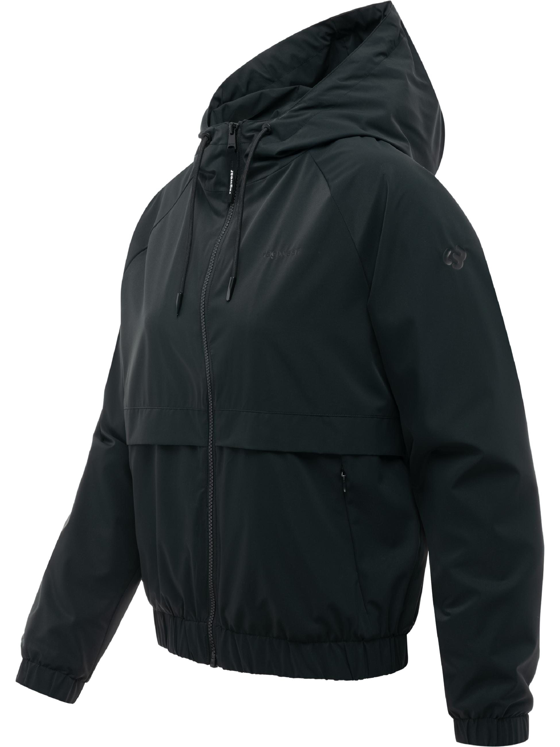 Übergangsjacke mit verstellbarer Kapuze "Anndra" Black